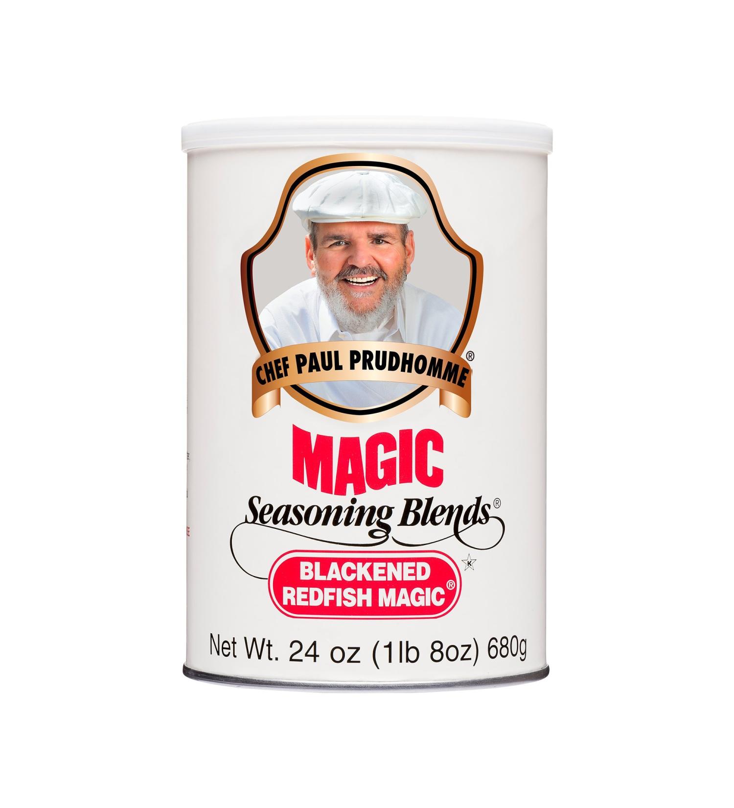 Chef Paul Blackened Redfish Magic Seasoning 24oz - Packaging May Vary - Buy Online on SooperMarket.com
