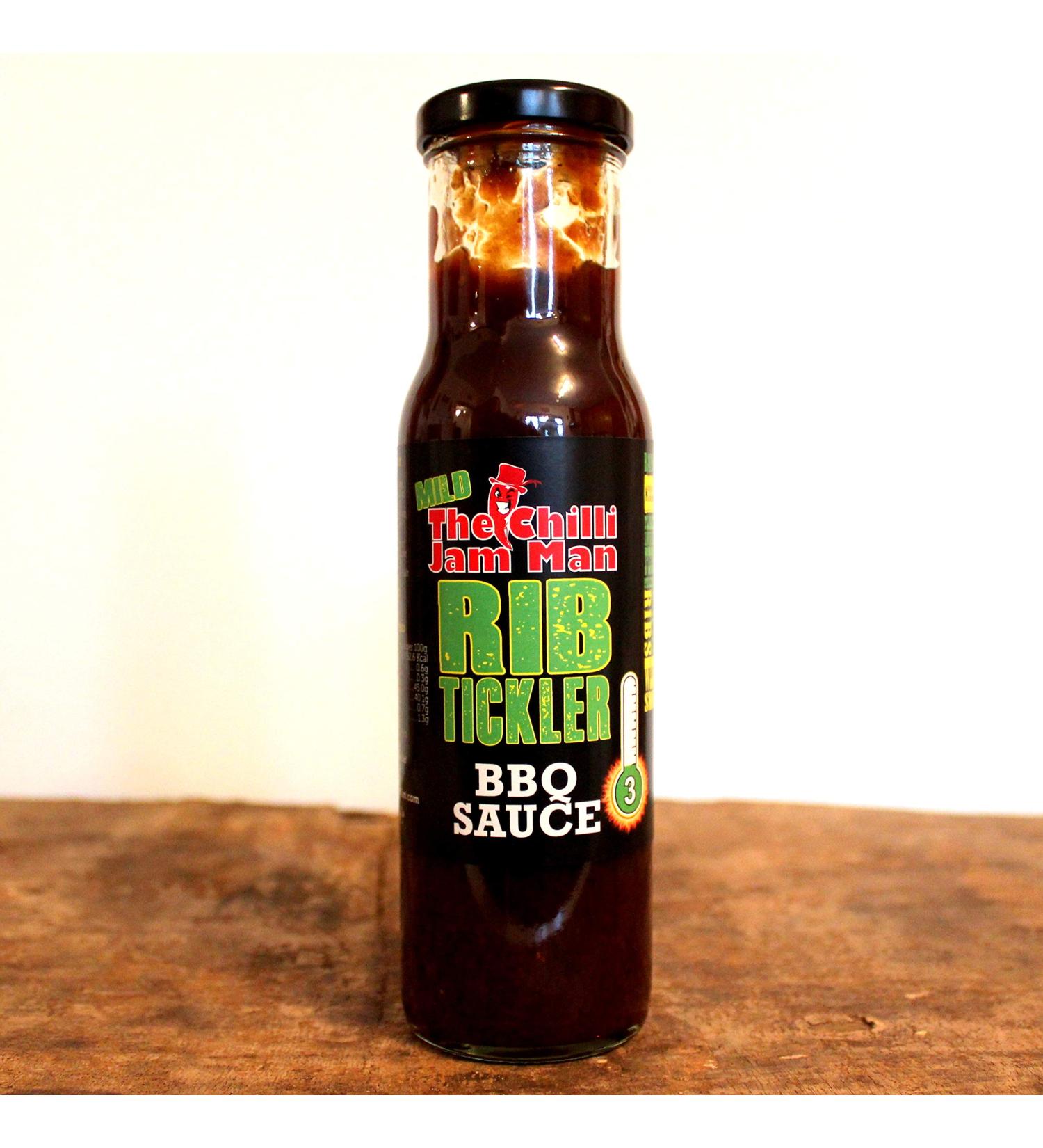 Chilli Jam Man Rib Tickler BBQ Sauce Mild 0.4939 kg