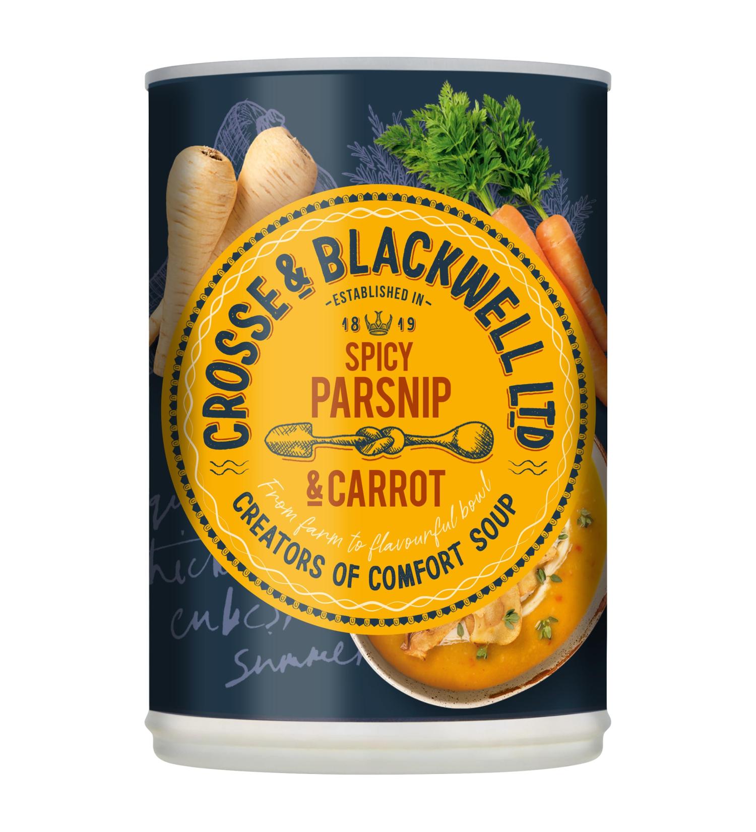 Crosse & Blackwell Spicy Parsnip & Carrot Soup 400g
