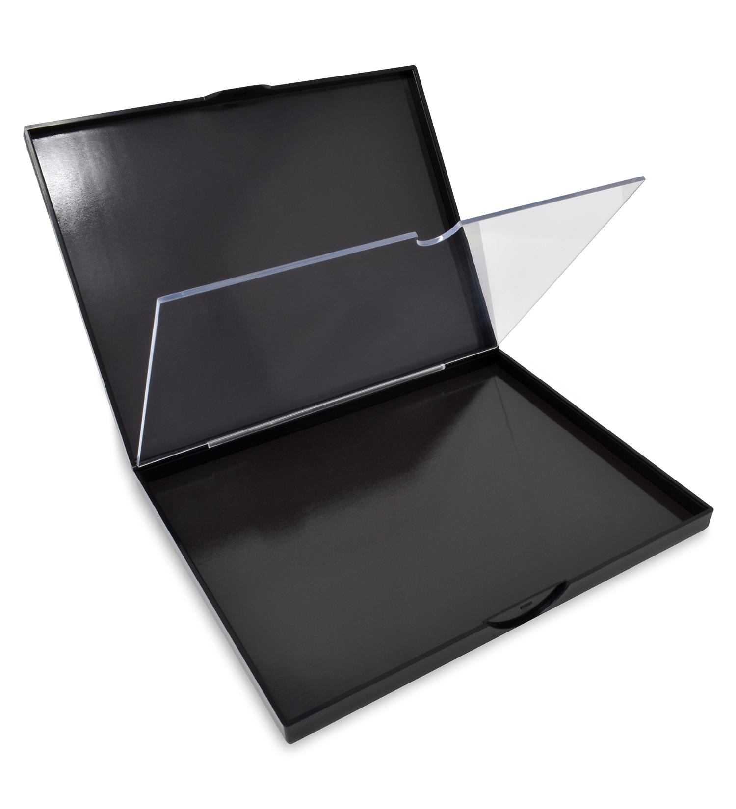 Adept Double Sided Magnetic Empty Palette in Singularity Black Holds 100+ Standard Eyeshadow Pans Hardshell Case - Buy Online on SooperMarket.com