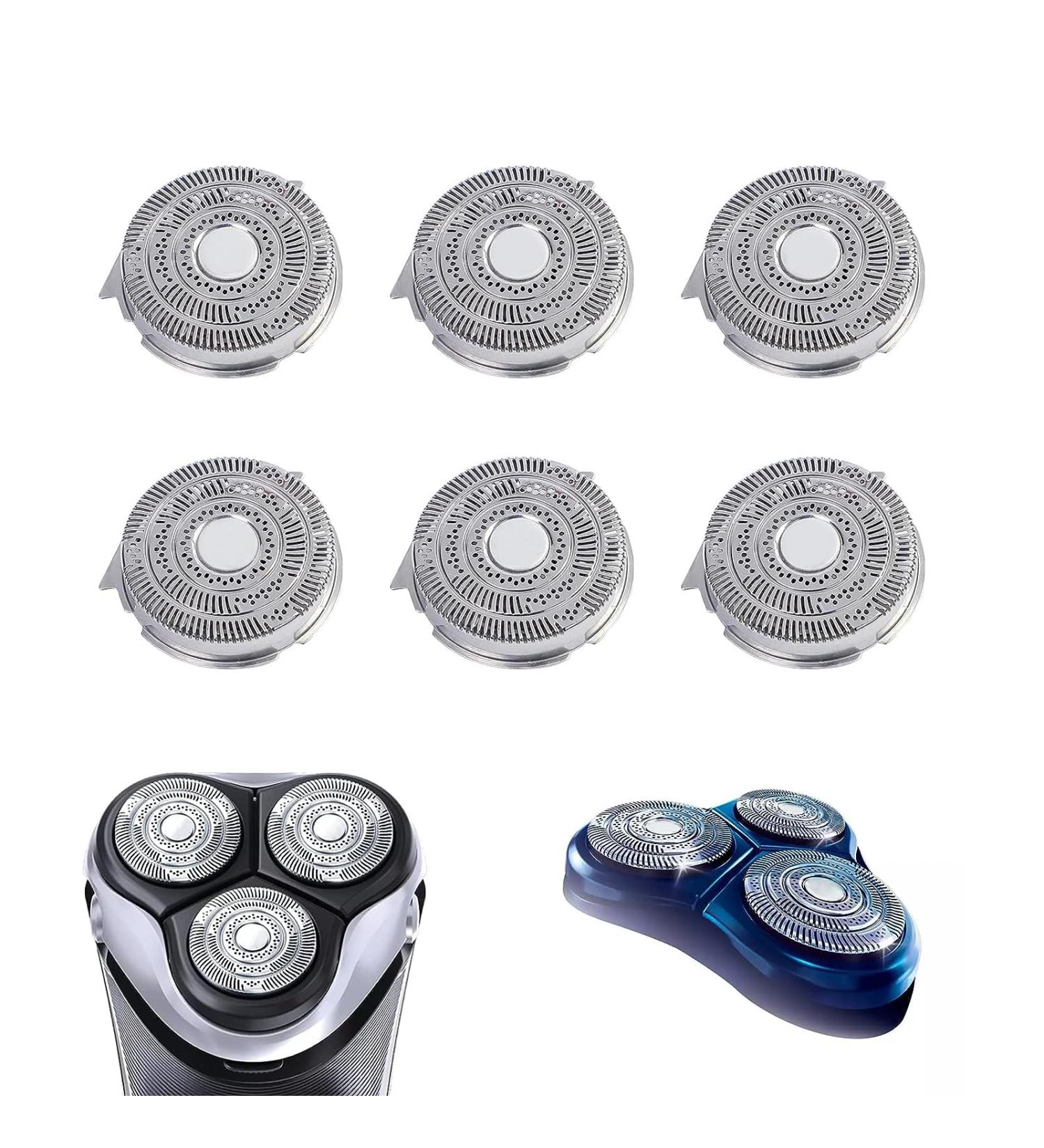 HQ9 Replacement Shaver Head Blades for Philips Norelco - 6 Pack (HQ9070 HQ9080 HQ8240/8260 PT920 8140XL 8160XL 8170XL) - International Shipping Available - Buy Online on SooperMarket.com