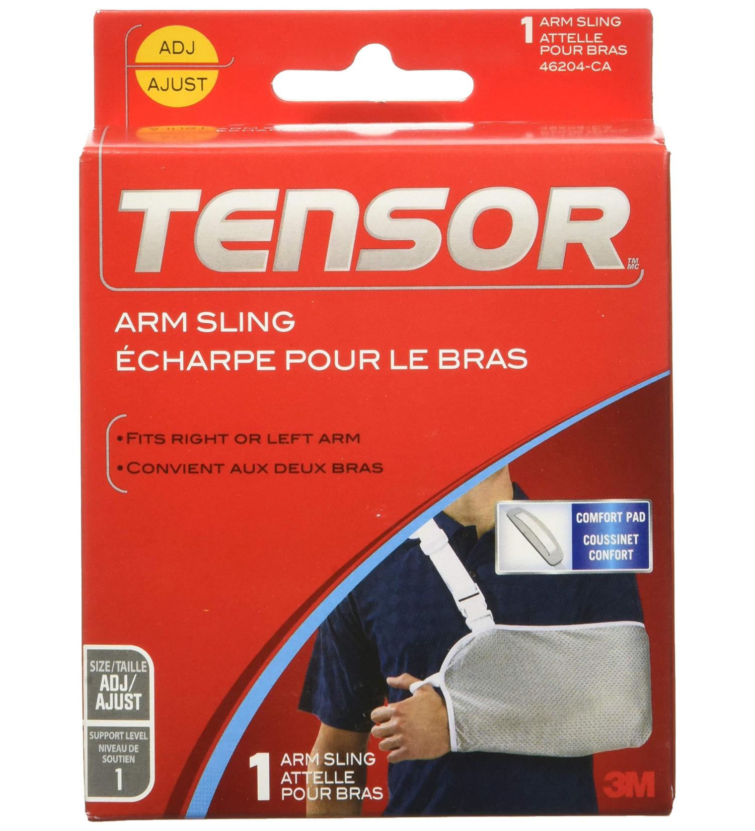 Tensor Arm Sling 46204-CA Grey Adjustable 1 Per Pack 1 count Arm Sling One Size/ Adjustable - Buy Online on SooperMarket.com