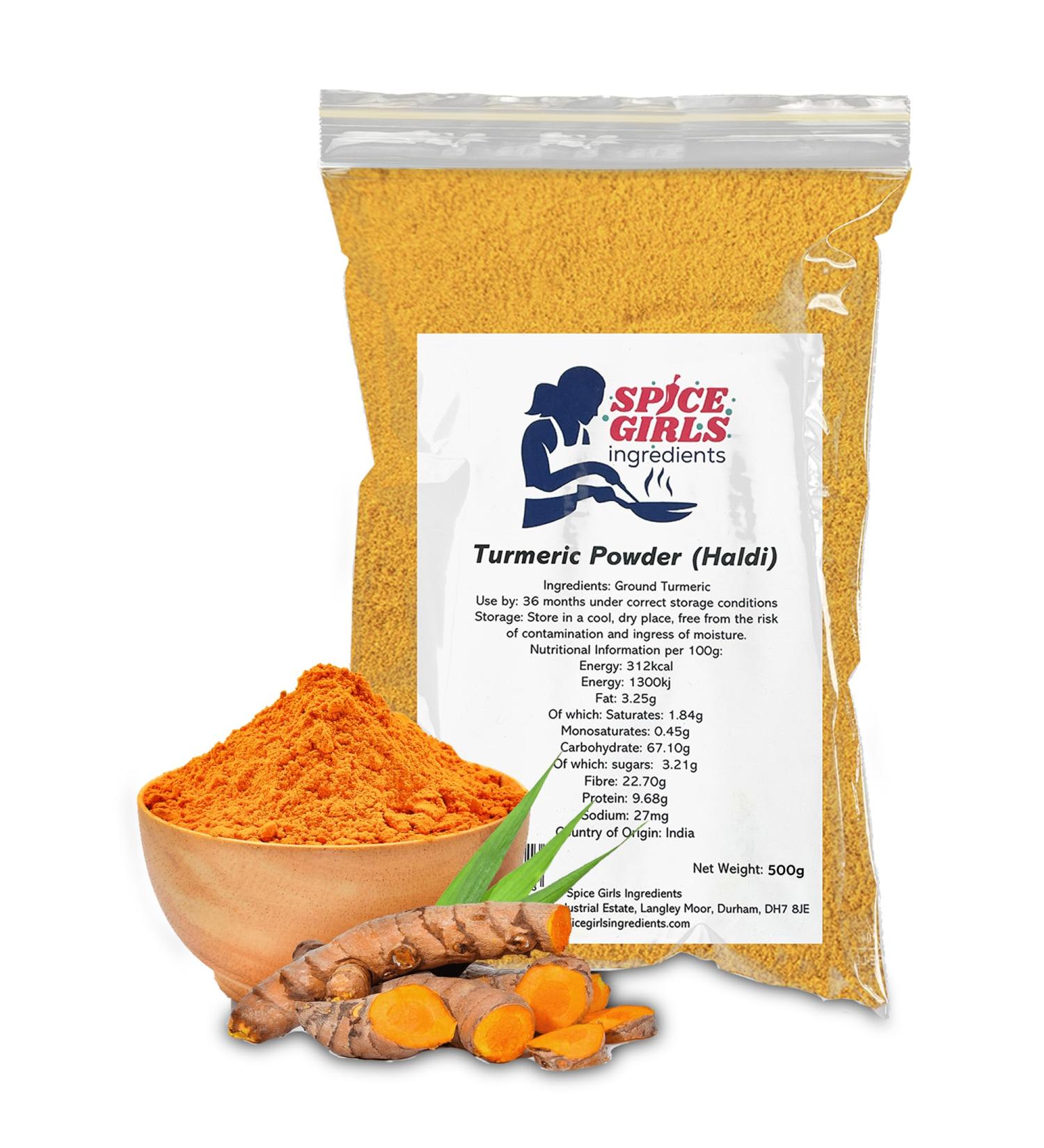 Organic Turmeric Powder - 500g | Premium Spice for Cooking | Vibrant Indian Flavor | Ethically Sourced - Buy Online on SooperMarket.com