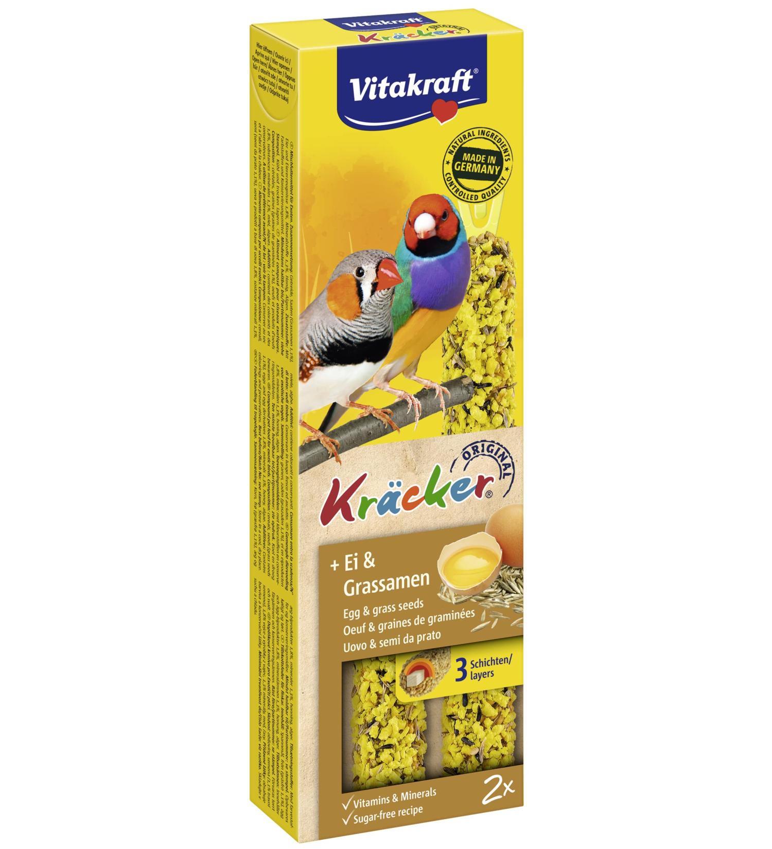 Vitastras Kr cker - egg & grass seeds