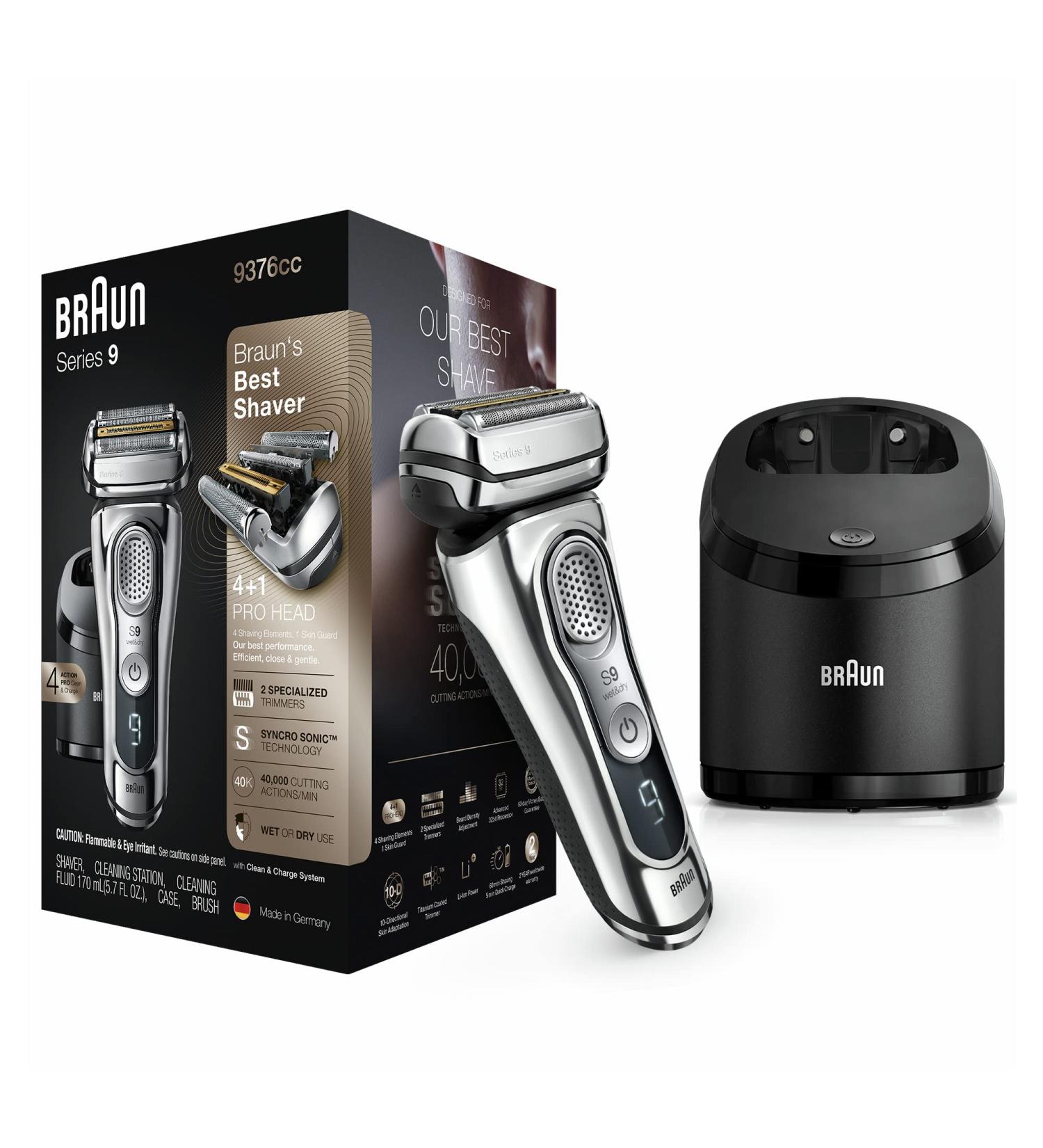 Buy BRAUN Series 9 9295cc Wet & Dry Men's Electric Shaver - Best International Shipping - Buy Online on SooperMarket.com