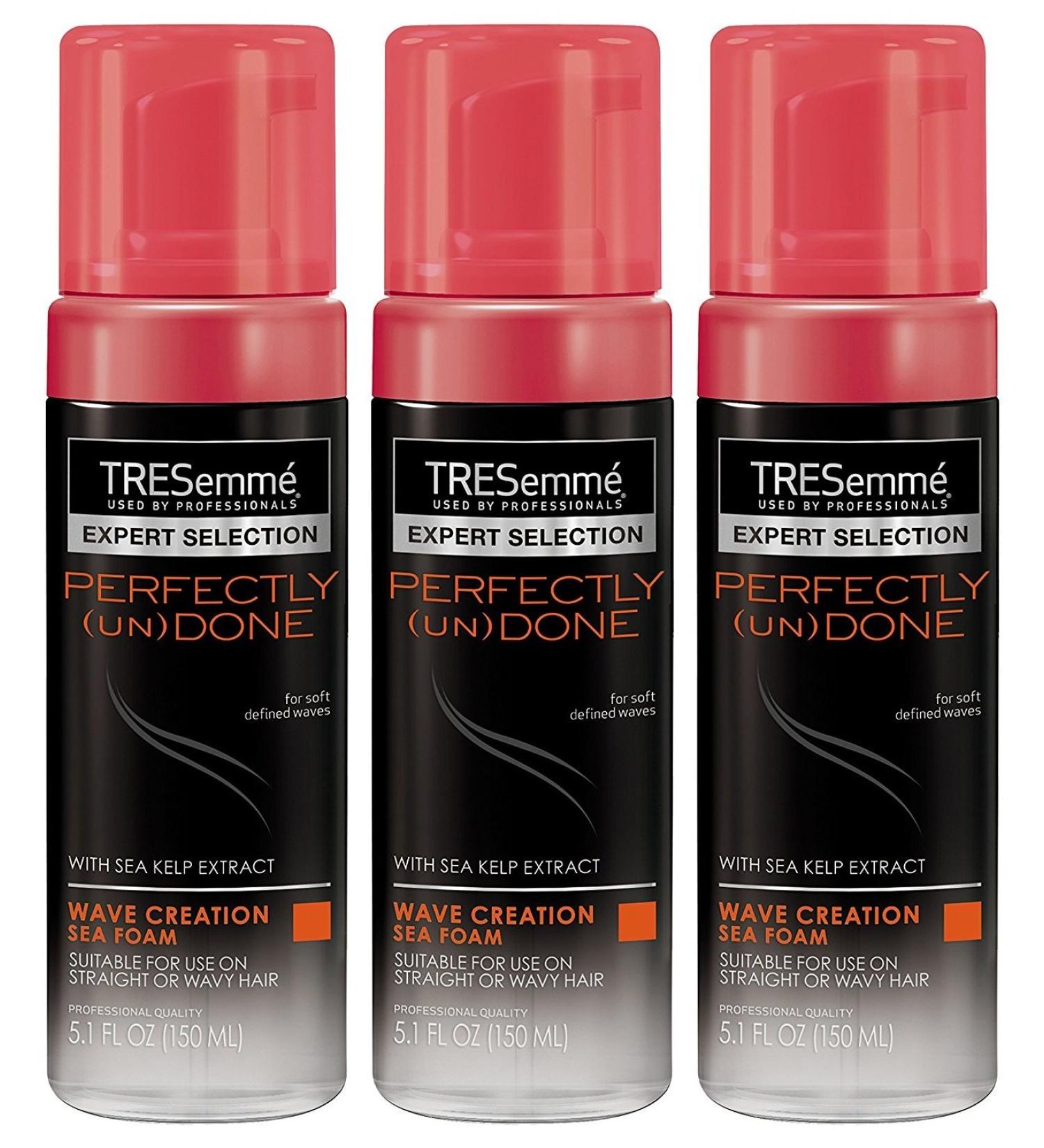 Tresemme Sea Foam 5.1oz Perfectly (Un) Done (3 Pack)