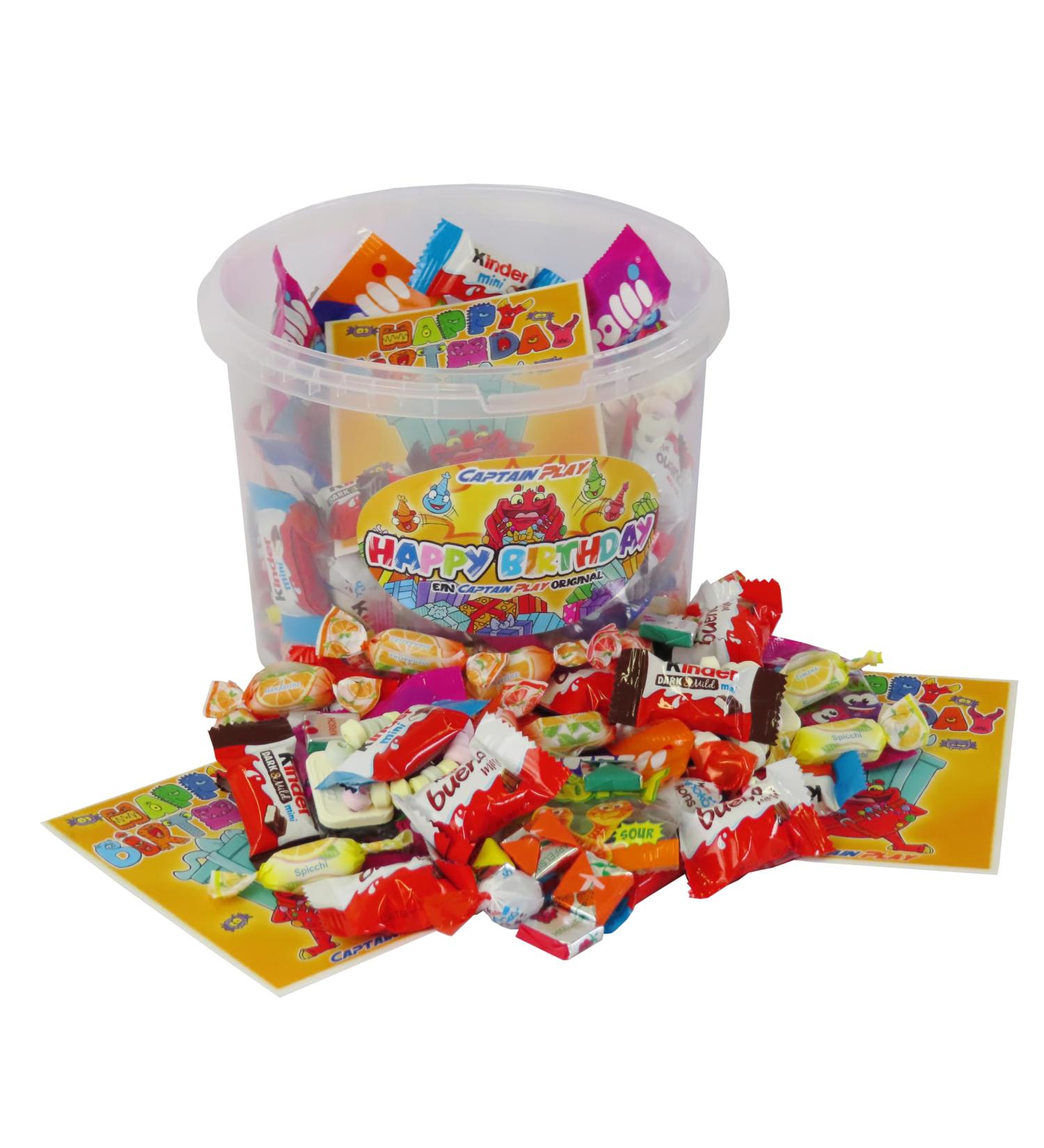 Mix Party Box of 200 Sweets Perfect for Children's Birthday Parties (1kg) - International Shipping Available - Buy Online on SooperMarket.com