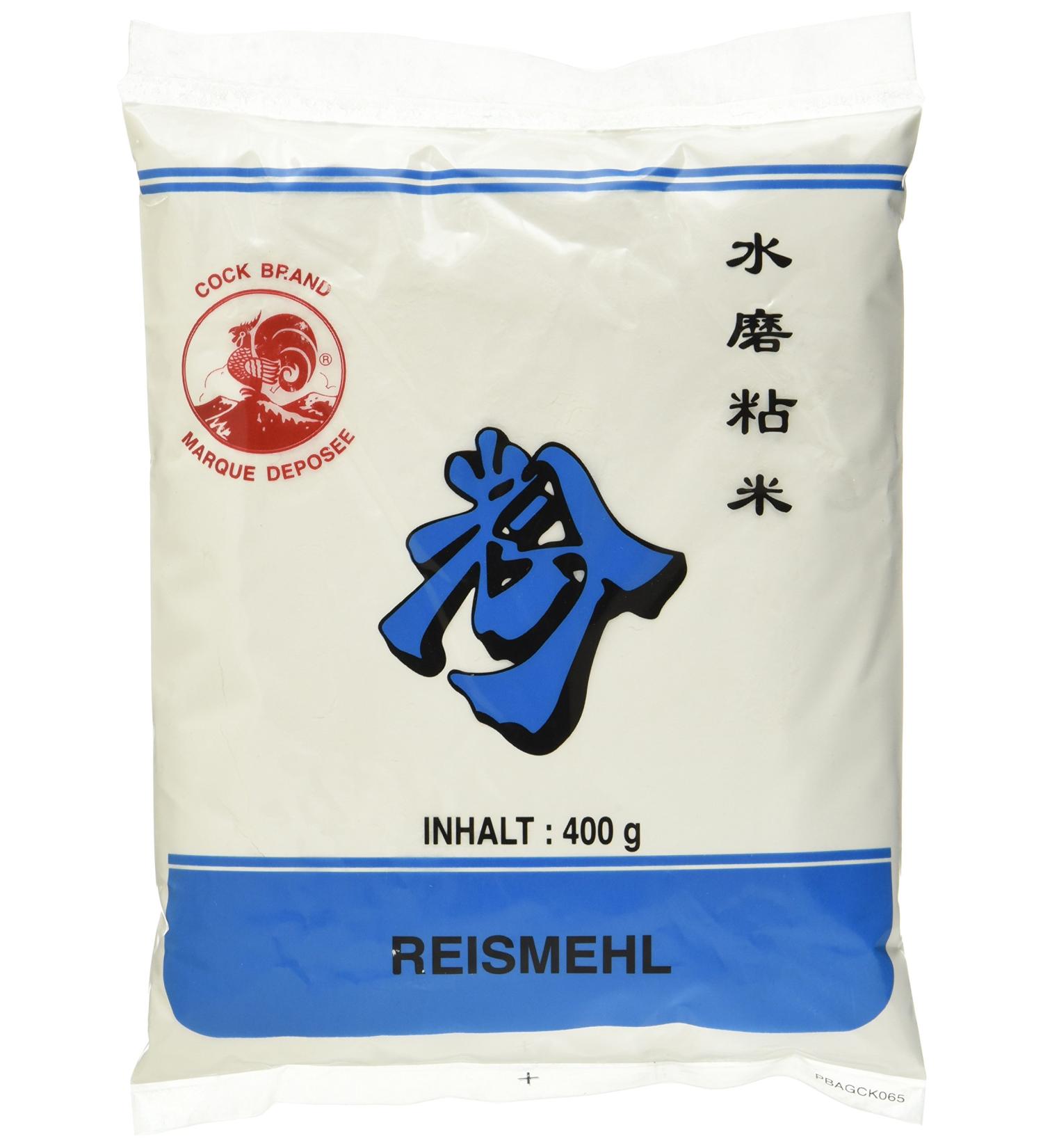 Cock Rice Flour - White Rice Flour Pack of 10 x 400g - Gluten-Free Cooking & Baking - Buy Online on SooperMarket.com