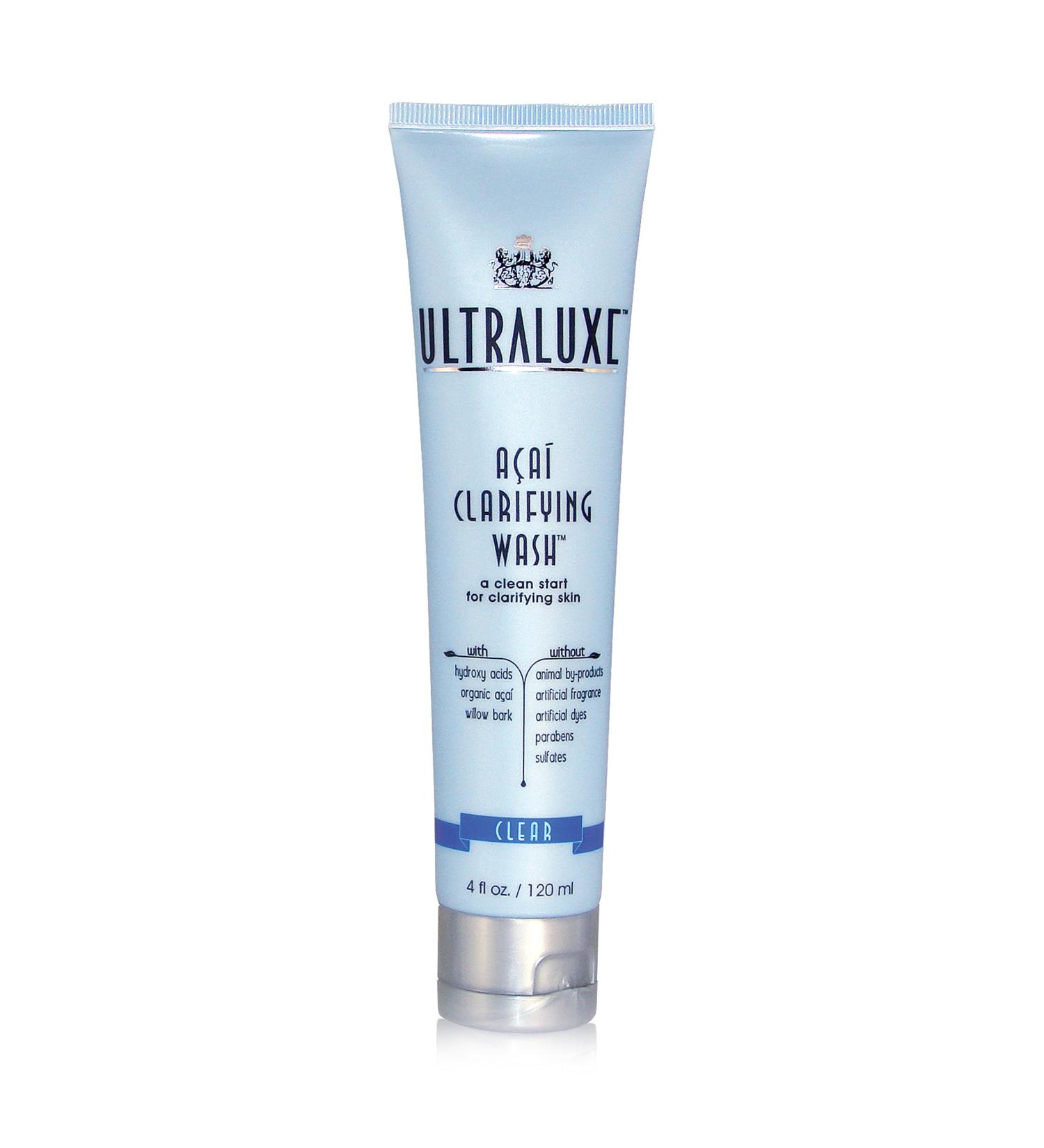 ULTRALUXE SKIN CARE Acai Clarifying Wash 4 Fl Oz