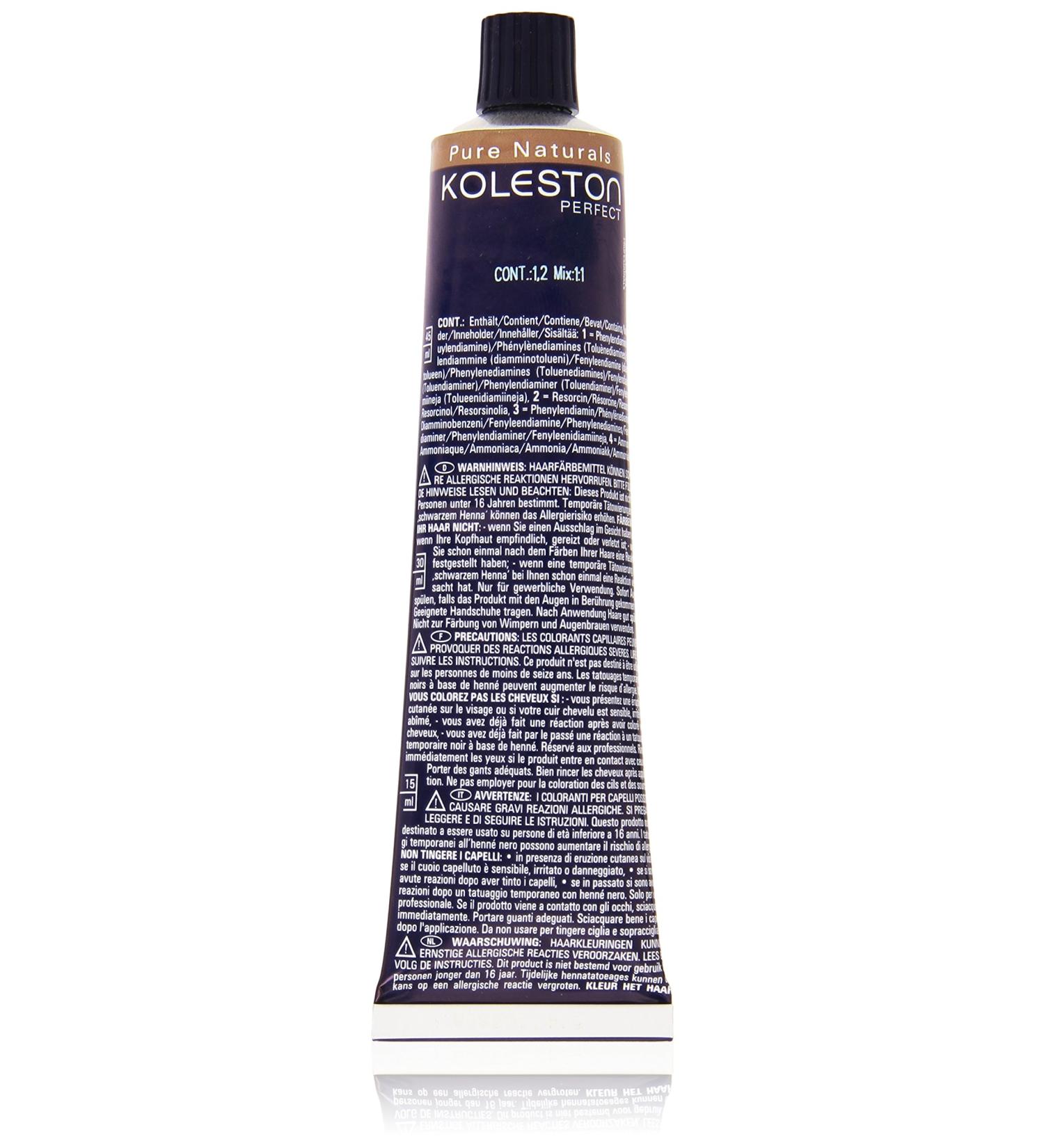 Wella Professionals Koleston Perfect 2/0 Black Permanent Hair Color | 60 ml | International Shipping Available - Buy Online on SooperMarket.com