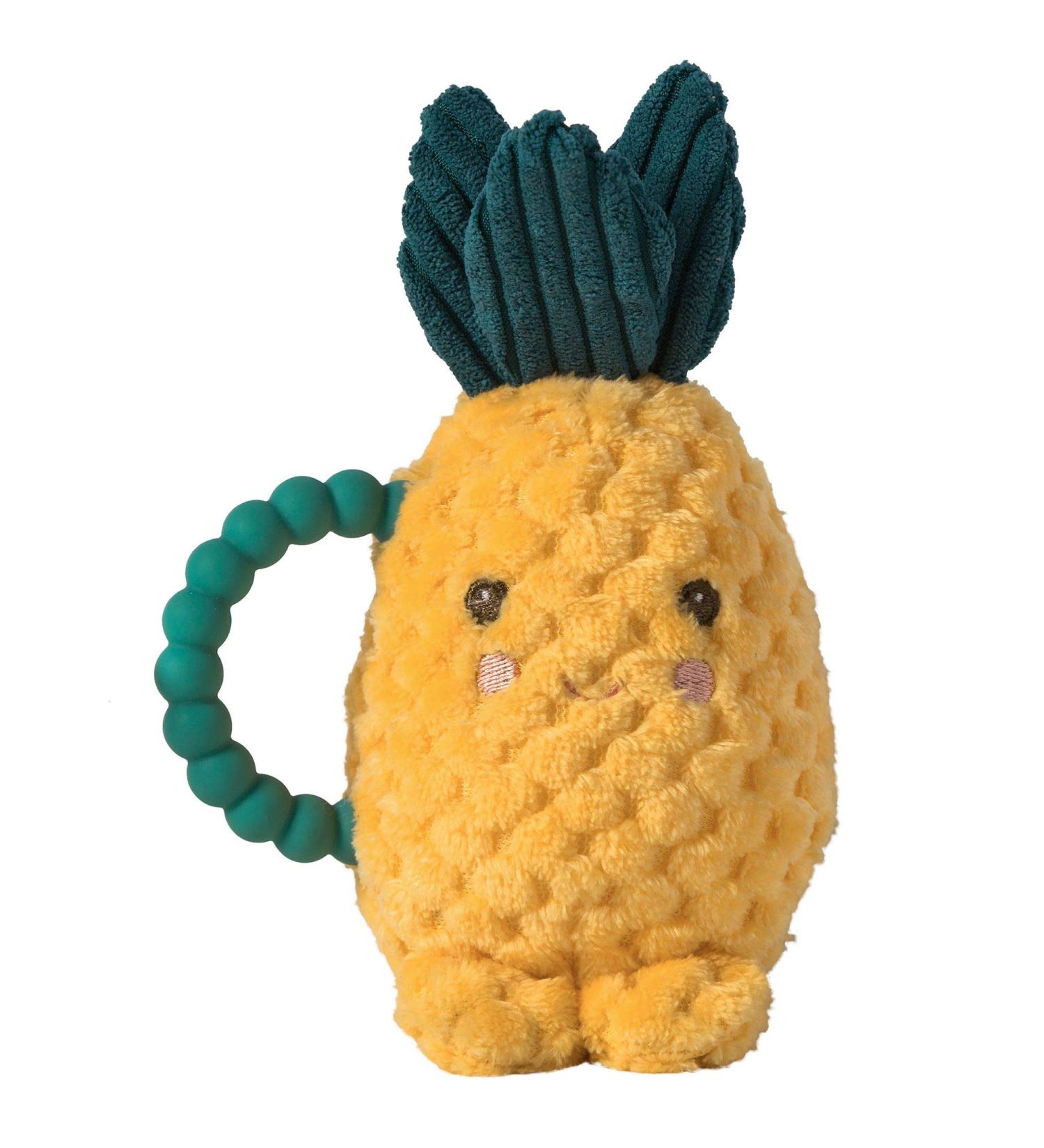 Mary Meyer Sweetie Pineapple Teether Baby Rattle - 6 Inches - Buy Online on SooperMarket.com
