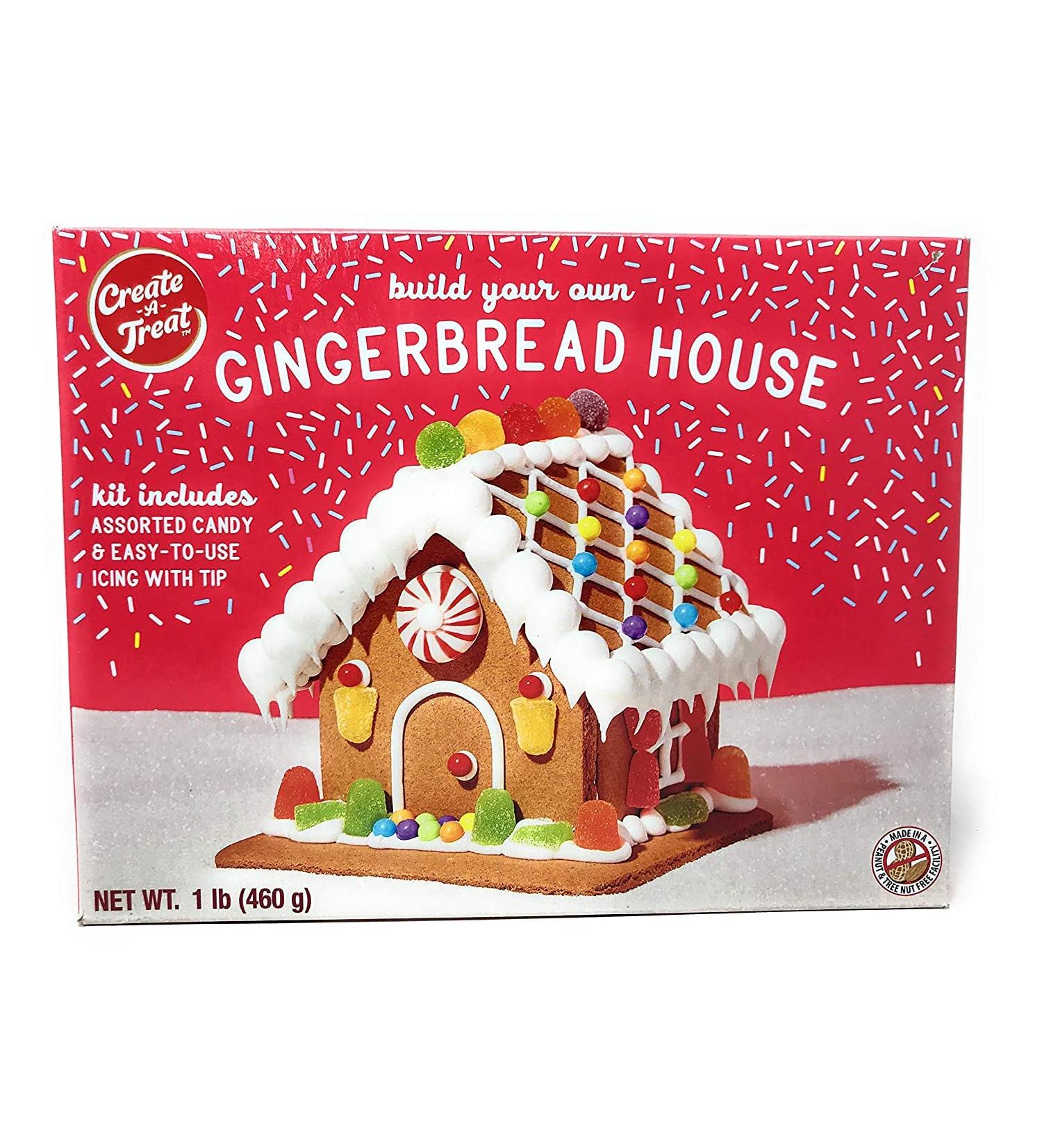 Medium Gingerbread House Kit - Easy to Build - Create-A-Treat - Buy Online on SooperMarket.com
