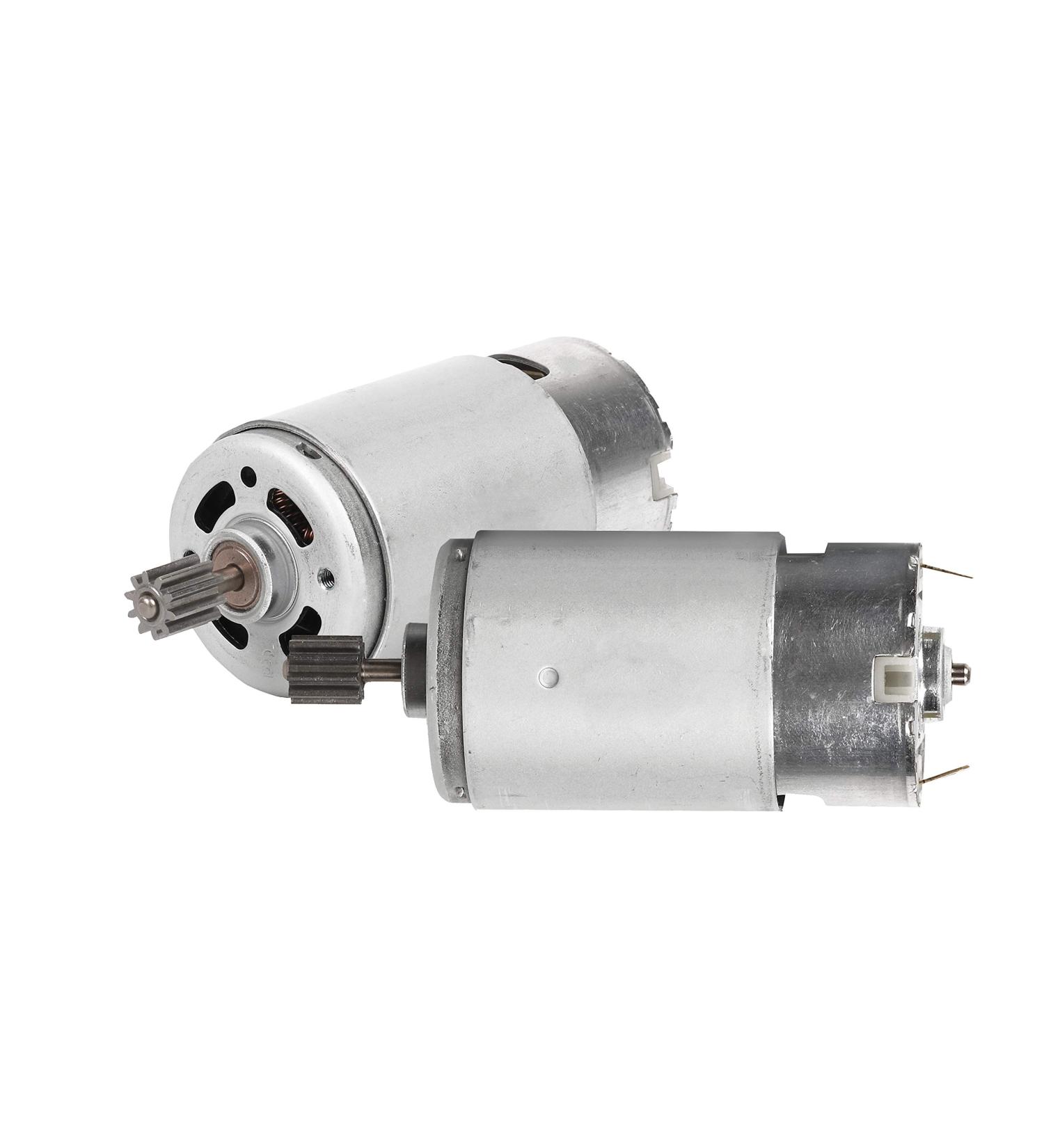 JONATURE Pair of 12 Volt Motor for Peg Perego Children Ride On Car 12V Replacement Gearbox Motor for Peg-Perego Polaris RZR 900 John Deere Gator XUV Sportsman 700