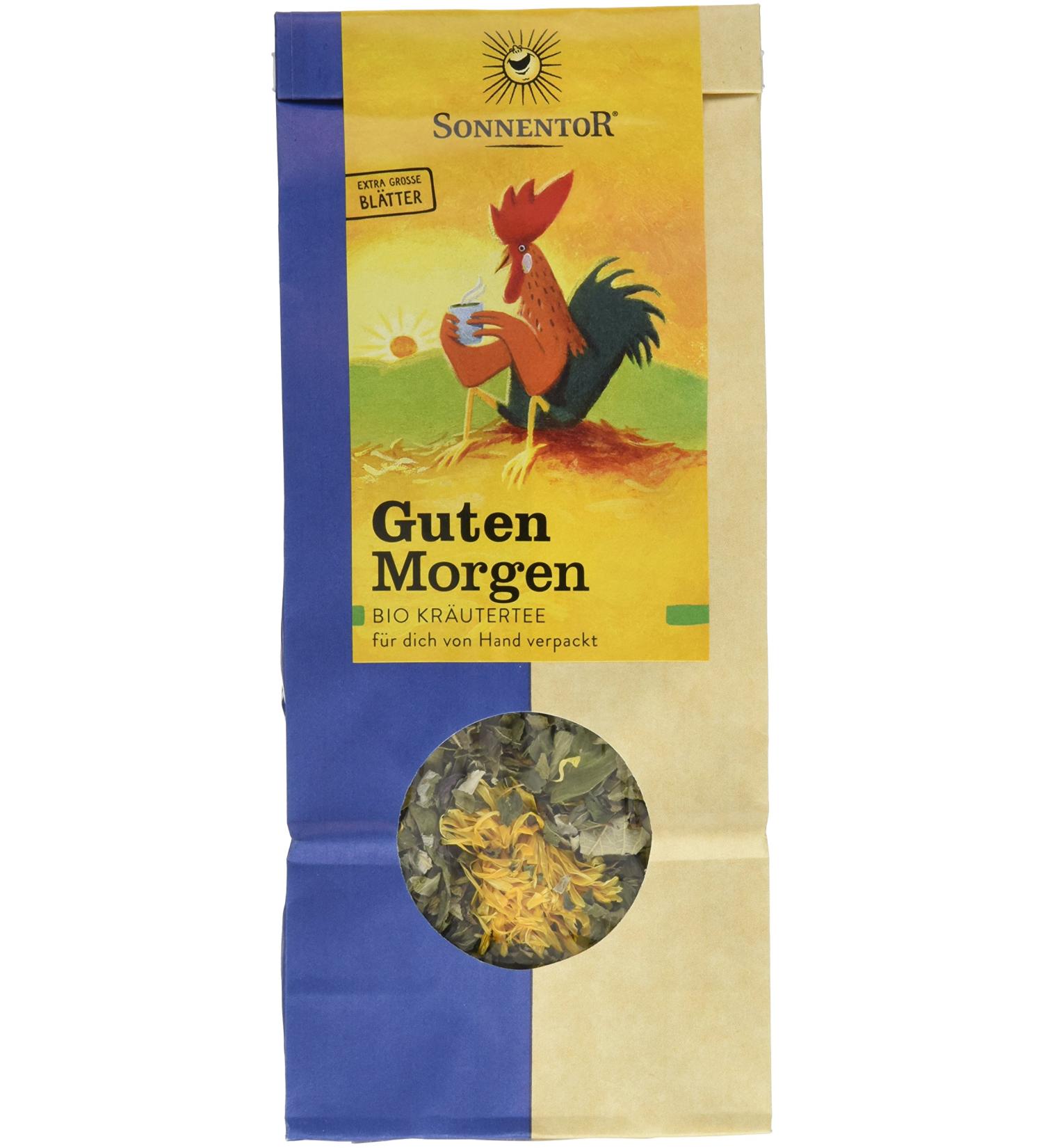 Sonnentor Good Morning Organic Herbal Tea - 50g | Premium Herbal Blend for Energizing Mornings | International Shipping Available - Buy Online on SooperMarket.com