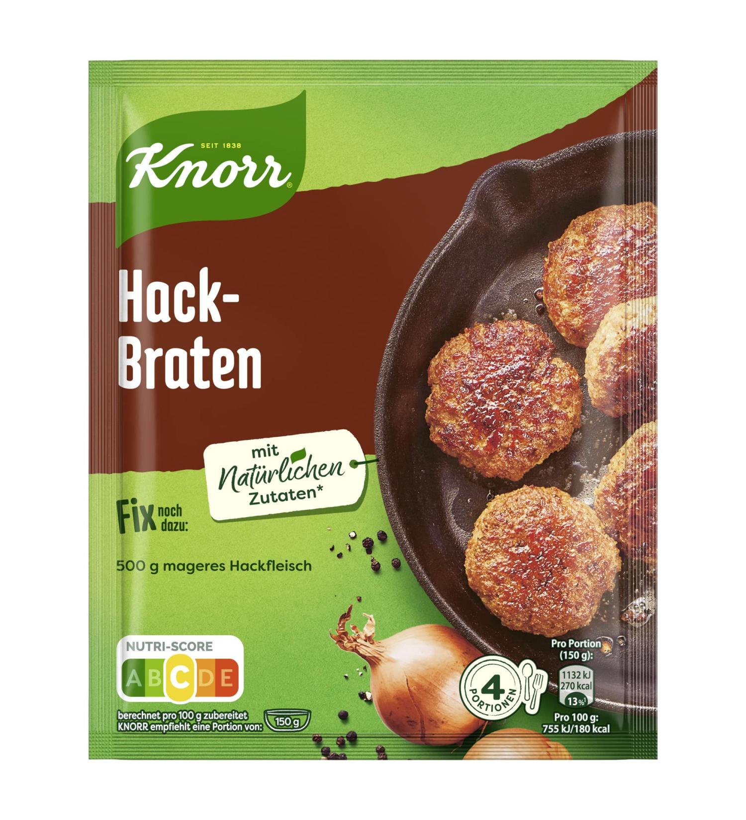 Buy KNORR FILM MISS HACK FORES 70g - Flavorful Meat Dish Without Additives | International Shipping - Buy Online on SooperMarket.com