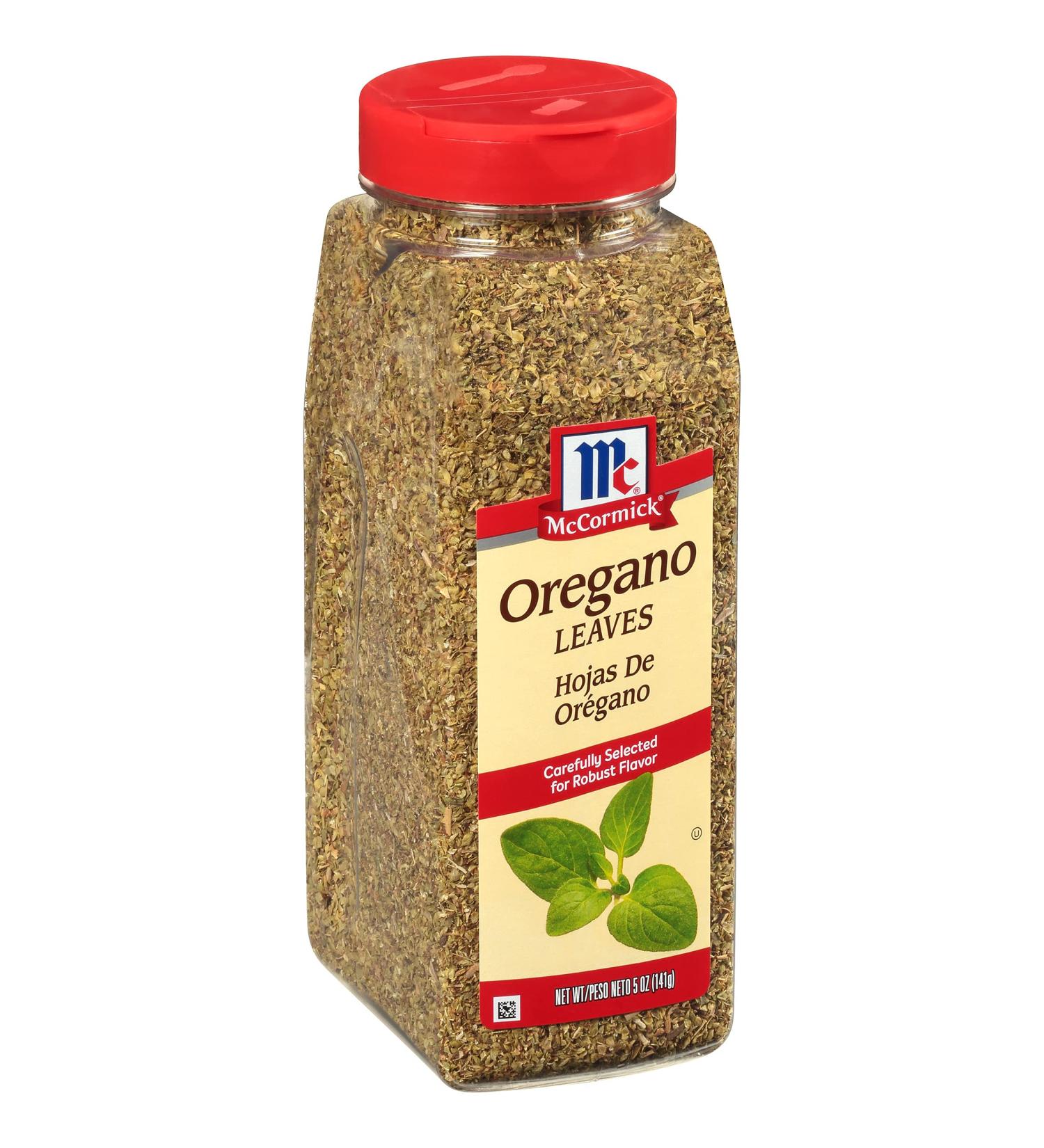 Mccormick Oregano Leaves 5 oz - Premium Quality Seasoning - Buy Online on SooperMarket.com