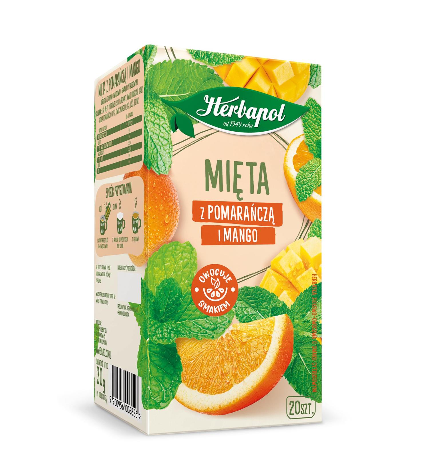Citrus Fruit And Herbal Tea Natural Pure And Refreshing Herbal Fruit Infusion Herbapol