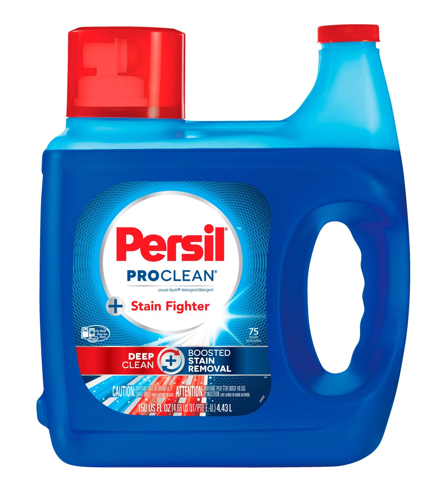 Persil ProClean 2-in-1 Liquid Laundry Detergent - 75 Loads 150 Fl Oz | Shop Internationally - Buy Online on SooperMarket.com