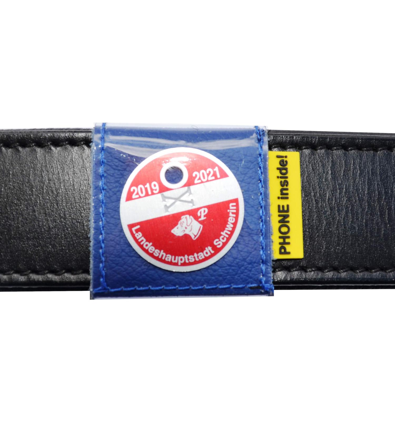 Josi.li Dog Collar Pocket - Nappa Leather Eco-Friendly Fits 33x33mm & 40mm Collars 6 Colors Available - Buy Online on SooperMarket.com
