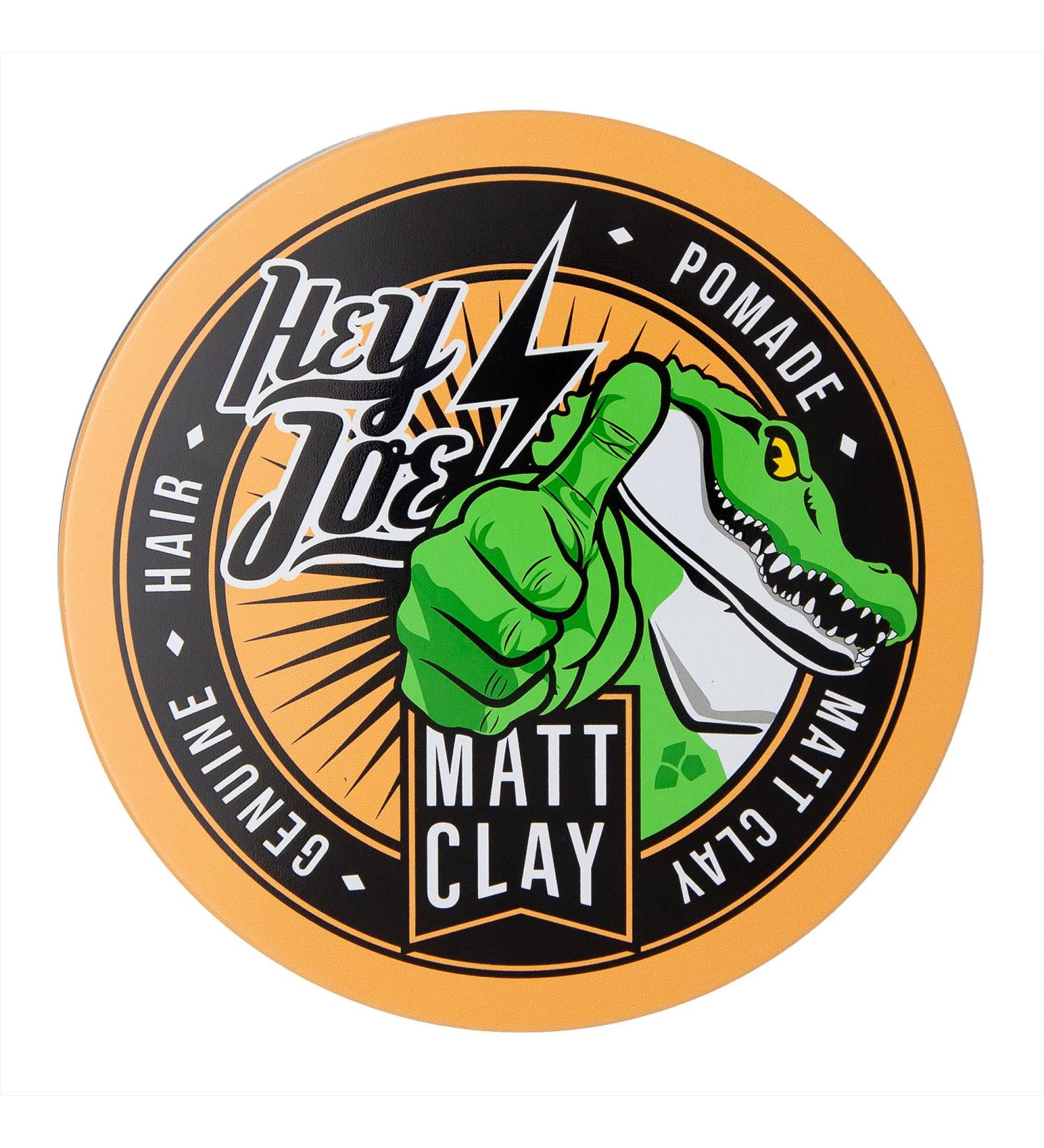 Hey Joe! Genuine Hair Pomade Matt Clay - Pro Size 350ml | Medium-High Hold Hair Styling Clay - Cera para Pelo - Buy Online on SooperMarket.com