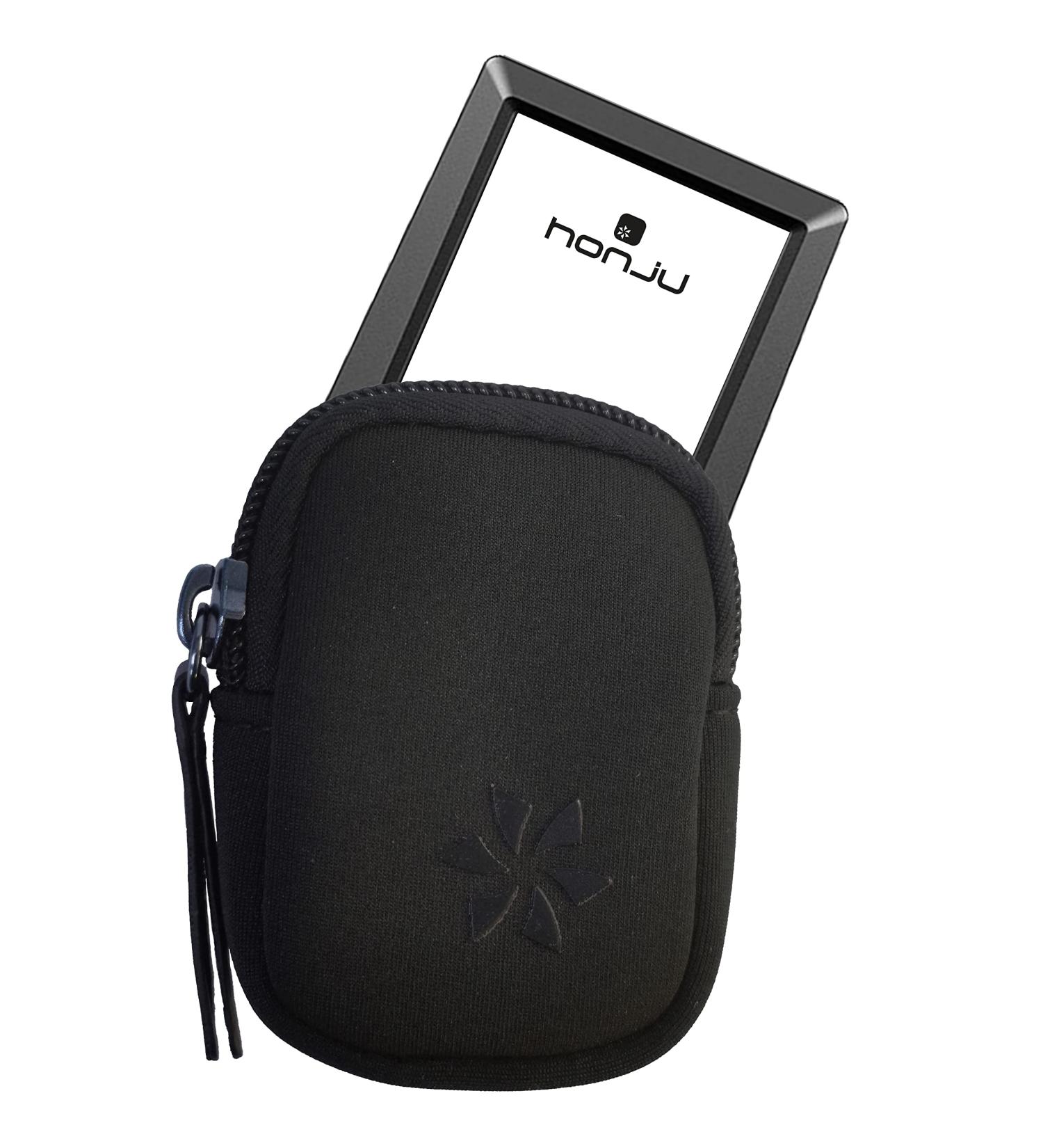 Honju Bike Wet Pocket for Bosch Kiox/Kiox 300 - E-Bike Display Bag Scratch & Dirt Protection High-Quality Zipper - Black - Buy Online on SooperMarket.com