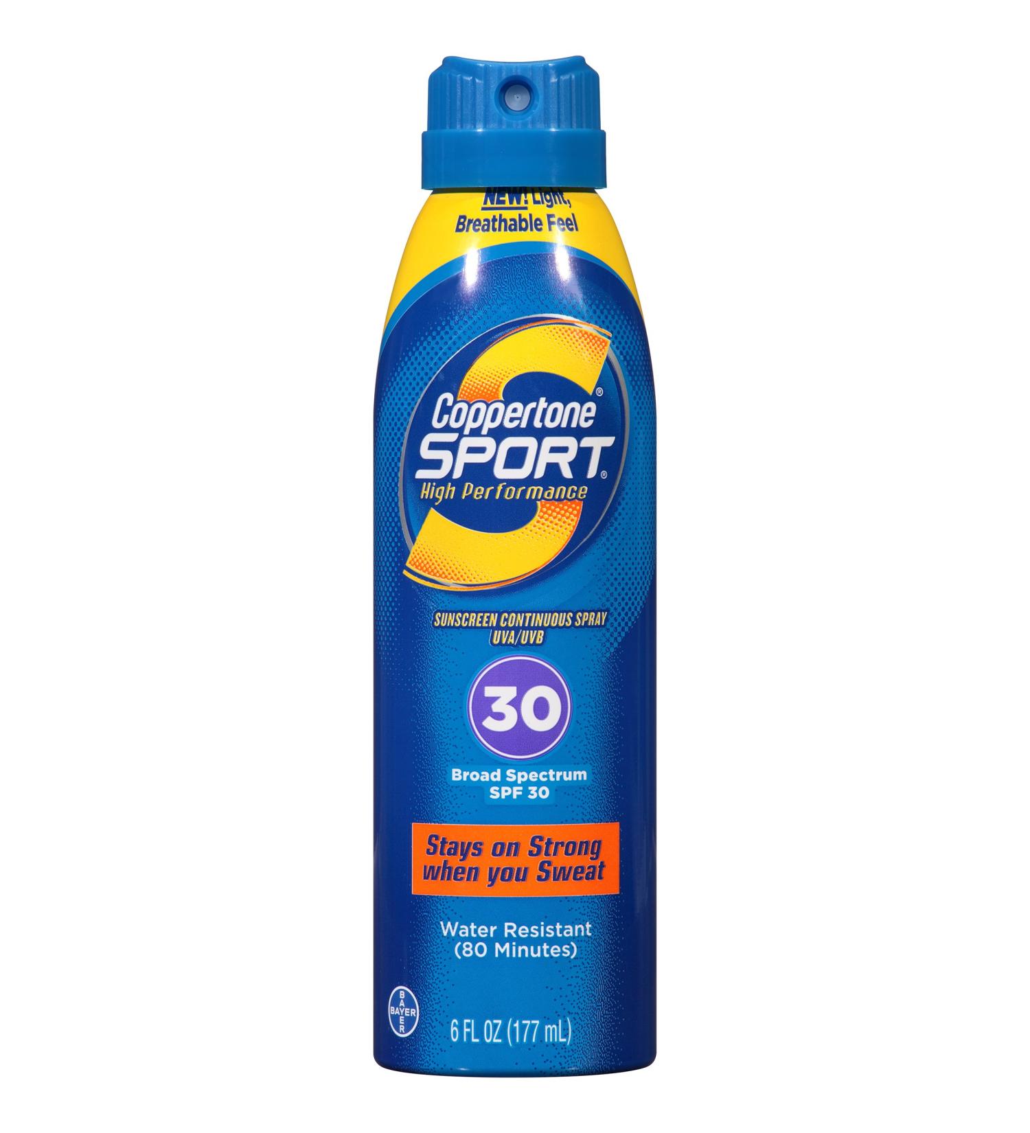 Coppertone SPORT C-Spray Spf30