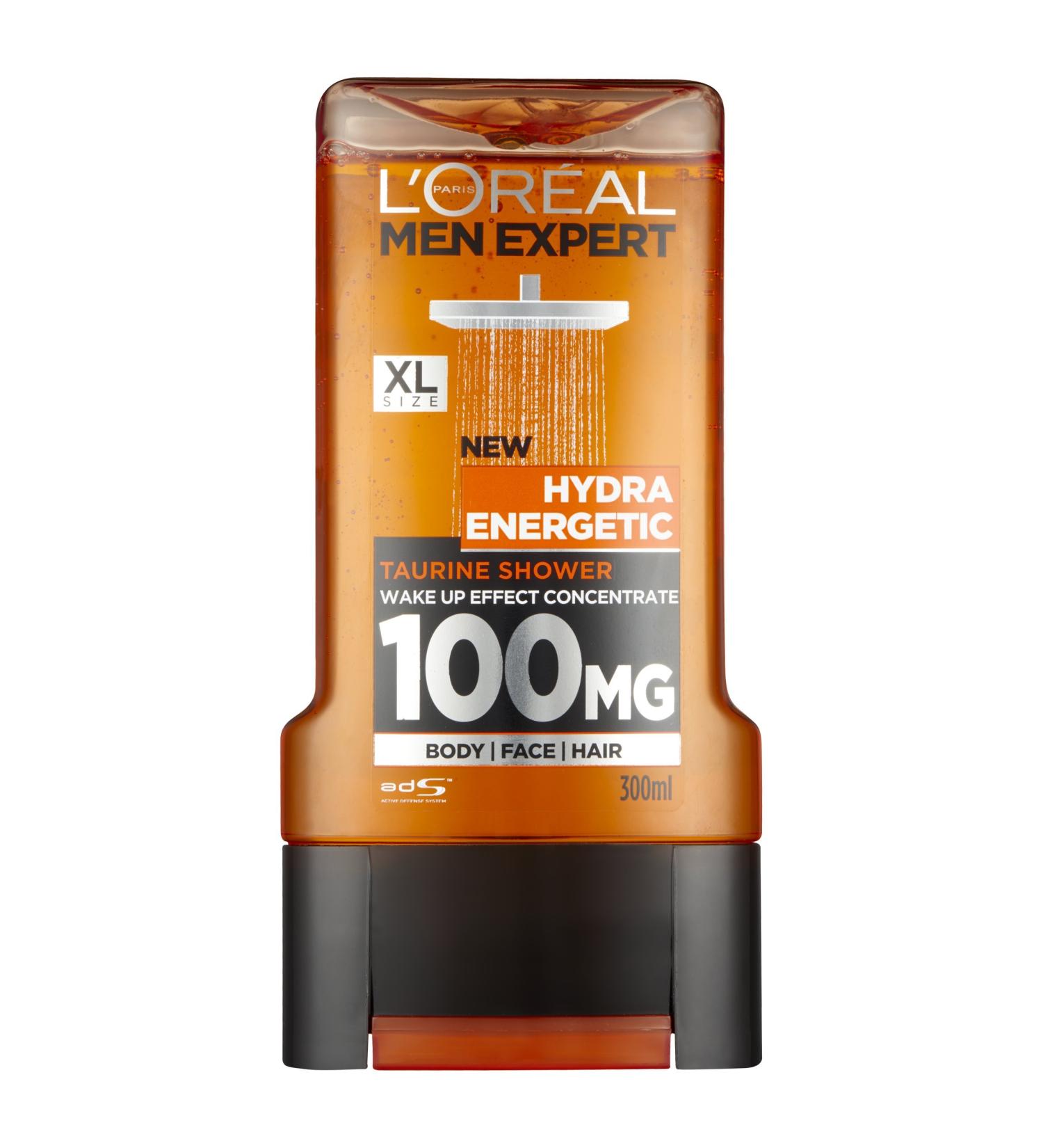 L'Oreal Paris Men Expert Shower Gel Hydra Energetic 300 ml - Buy Online on SooperMarket.com