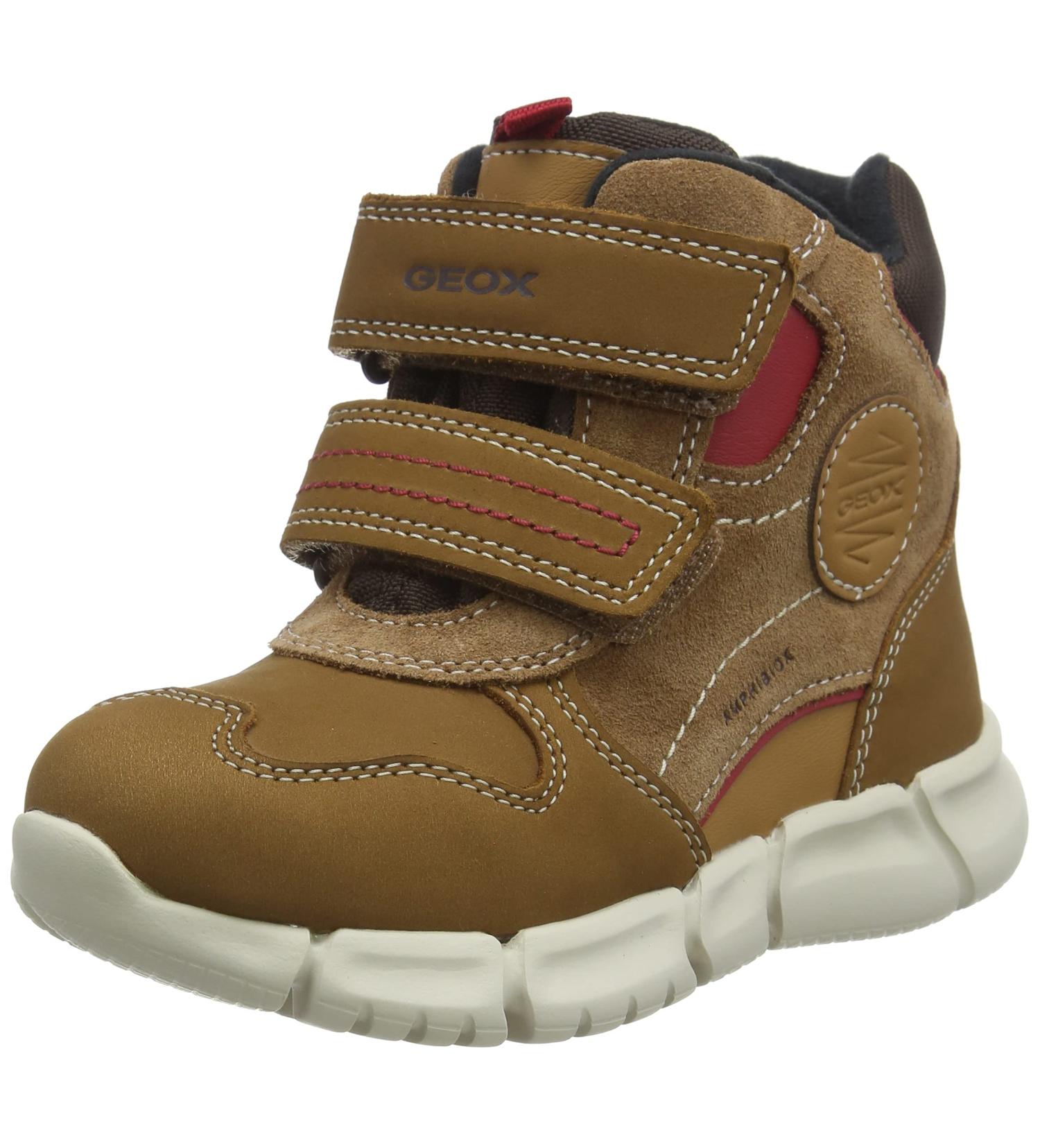 Geox Baby Flexyper Boy B ABX B Hi-Top Sneakers in Whisky Brown - Size 8.5 UK Child - Buy Online on SooperMarket.com