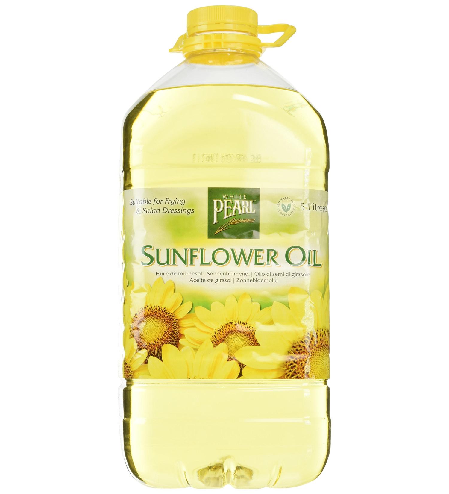 White Pearl Sunflower for Cooking Oil - 5 litres - Buy Online on SooperMarket.com