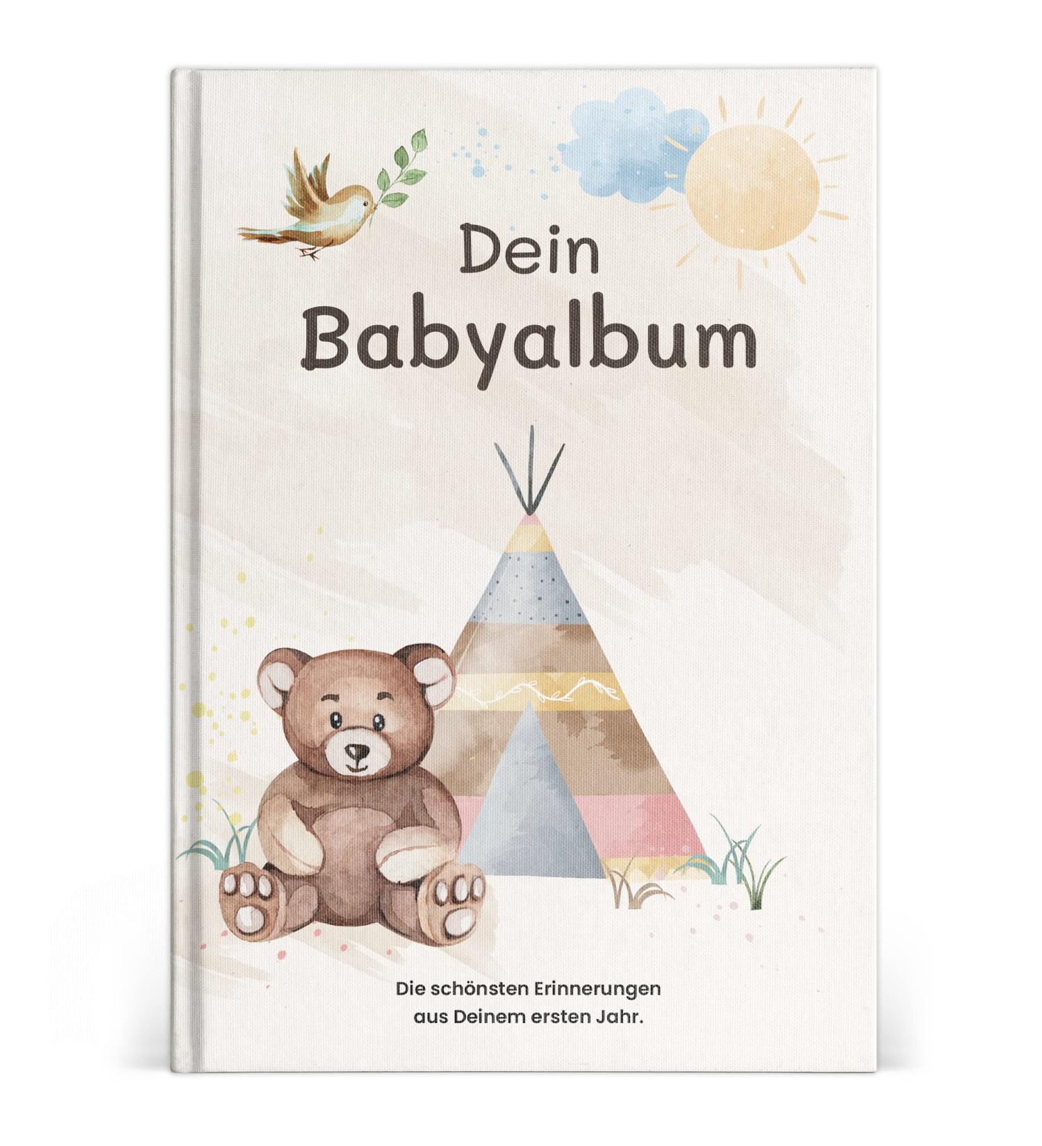 Buy Baby Album - The First Year Reminder Book for Boys & Girls | Colorful Photo Albums for Babies - Perfect Gift!   - Buy Online on SooperMarket.com