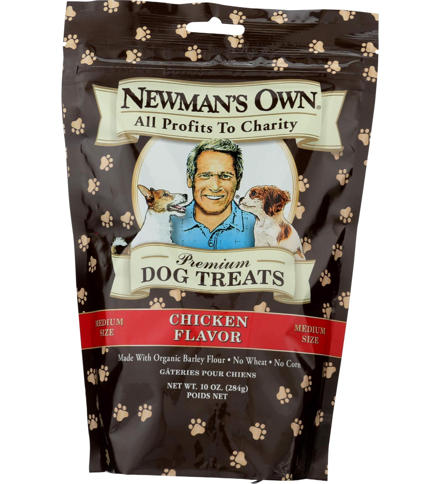 Newman's Own Organic Chicken Dog Treats for Medium Dogs - 10 oz - Buy Online on SooperMarket.com