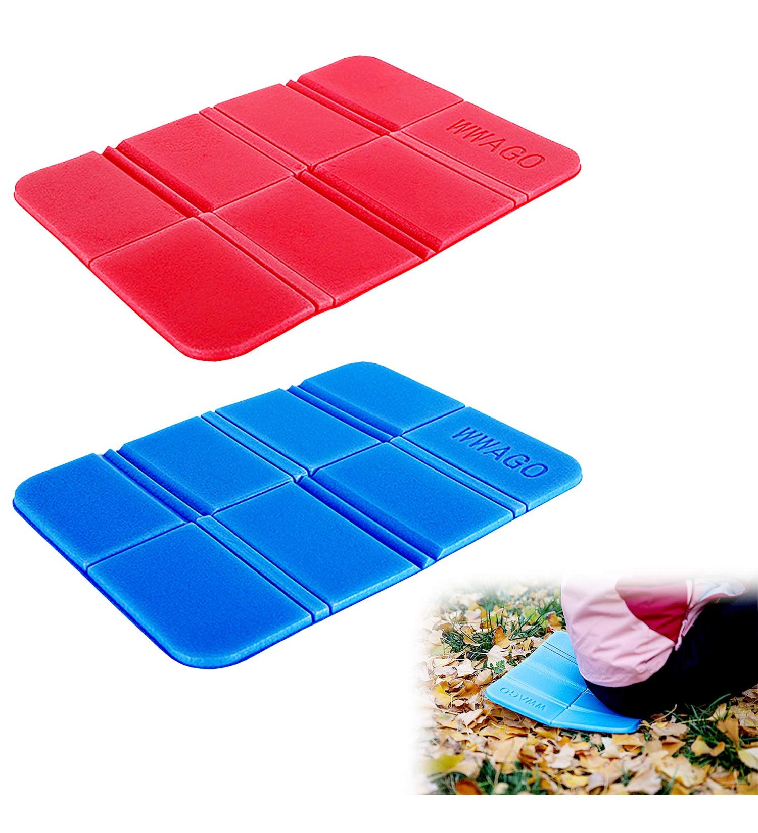 inheming 2PCS Camping Cushion Seat  Foldable Ultralight Foam Sitting Pads  Save Your Backpack Space and Reduce Weight - Buy Online on SooperMarket.com