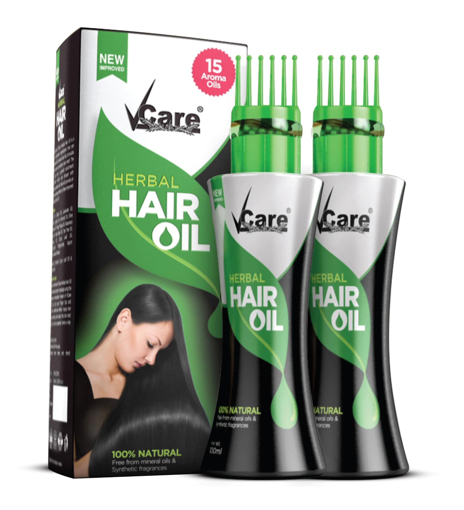 Buy New Improved Herbal Hair Oil with Wonder Cap (100 ml) - Enhance Hair Growth & Shine | International Shipping Available - Buy Online on SooperMarket.com