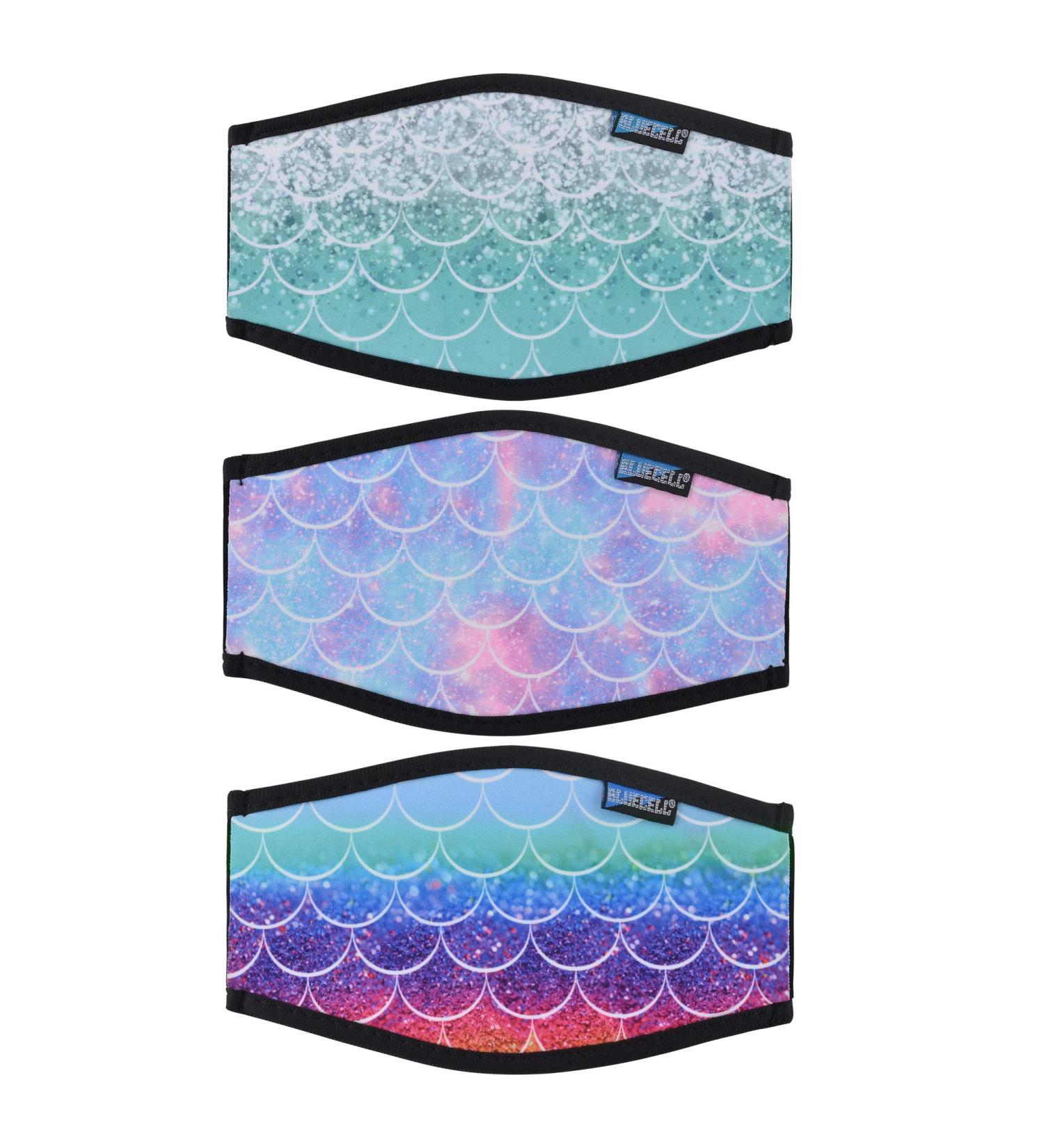 Bluecell 2pcs Ocean Pattern Neoprene Diving Mask Strap Cover Fish-Scale Protector - Buy Online on SooperMarket.com