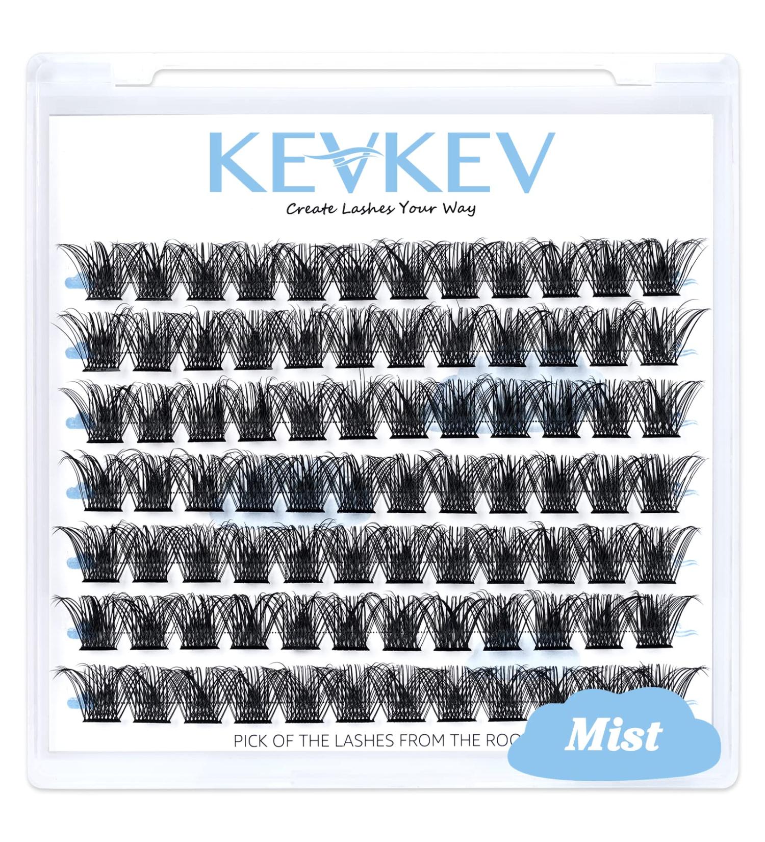 Lash Clusters 84 Pcs - DIY Individual Eyelash Extensions - Thin Band & Soft - D-16mm Mist - Buy Online on SooperMarket.com