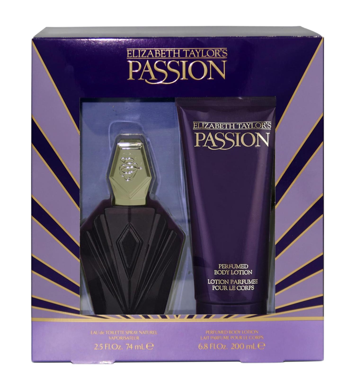 Elizabeth Taylor Passion 2 Piece Gift Set for Women 2 Piece Set - Buy Online on SooperMarket.com