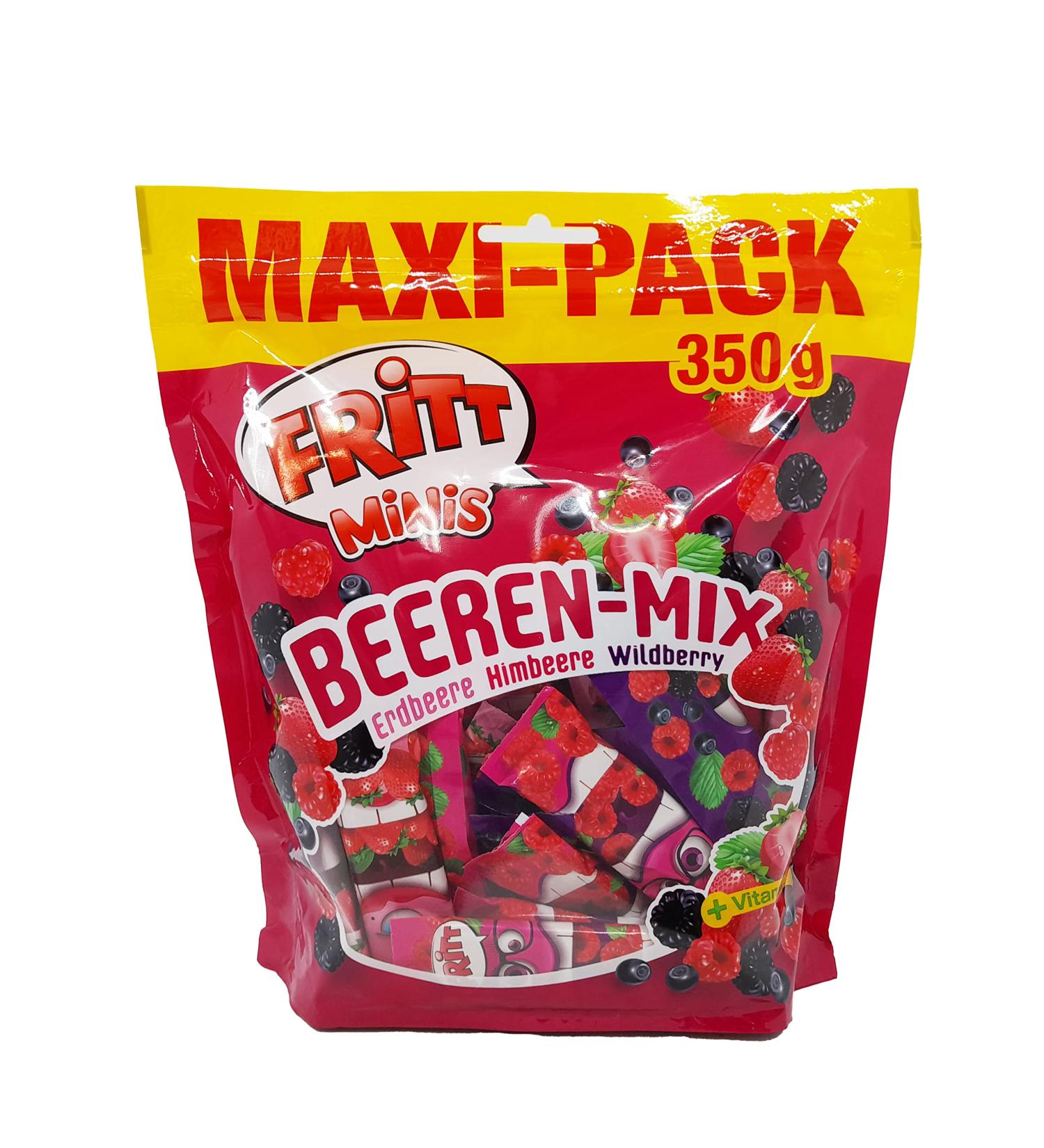 FRITT Minis Berry Mix Maxi Pack - 350g | Delicious International Snack | Shop Online Now! - Buy Online on SooperMarket.com