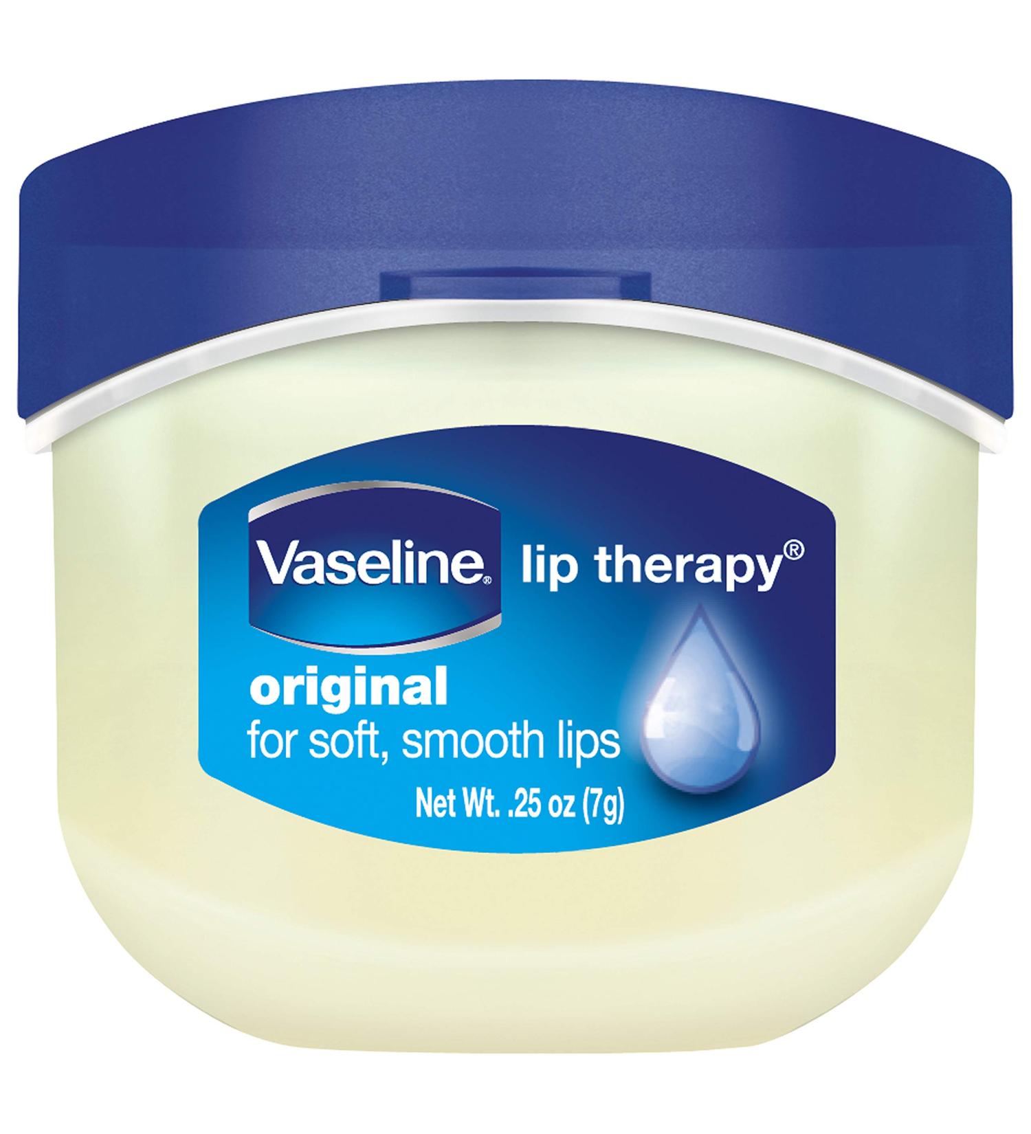 Vaseline Lip Therapy Mini - Hydrating Lip Balm for Dry Chapped Lips (0.25 oz) - Nourish & Protect Your Lips - Buy Online on SooperMarket.com