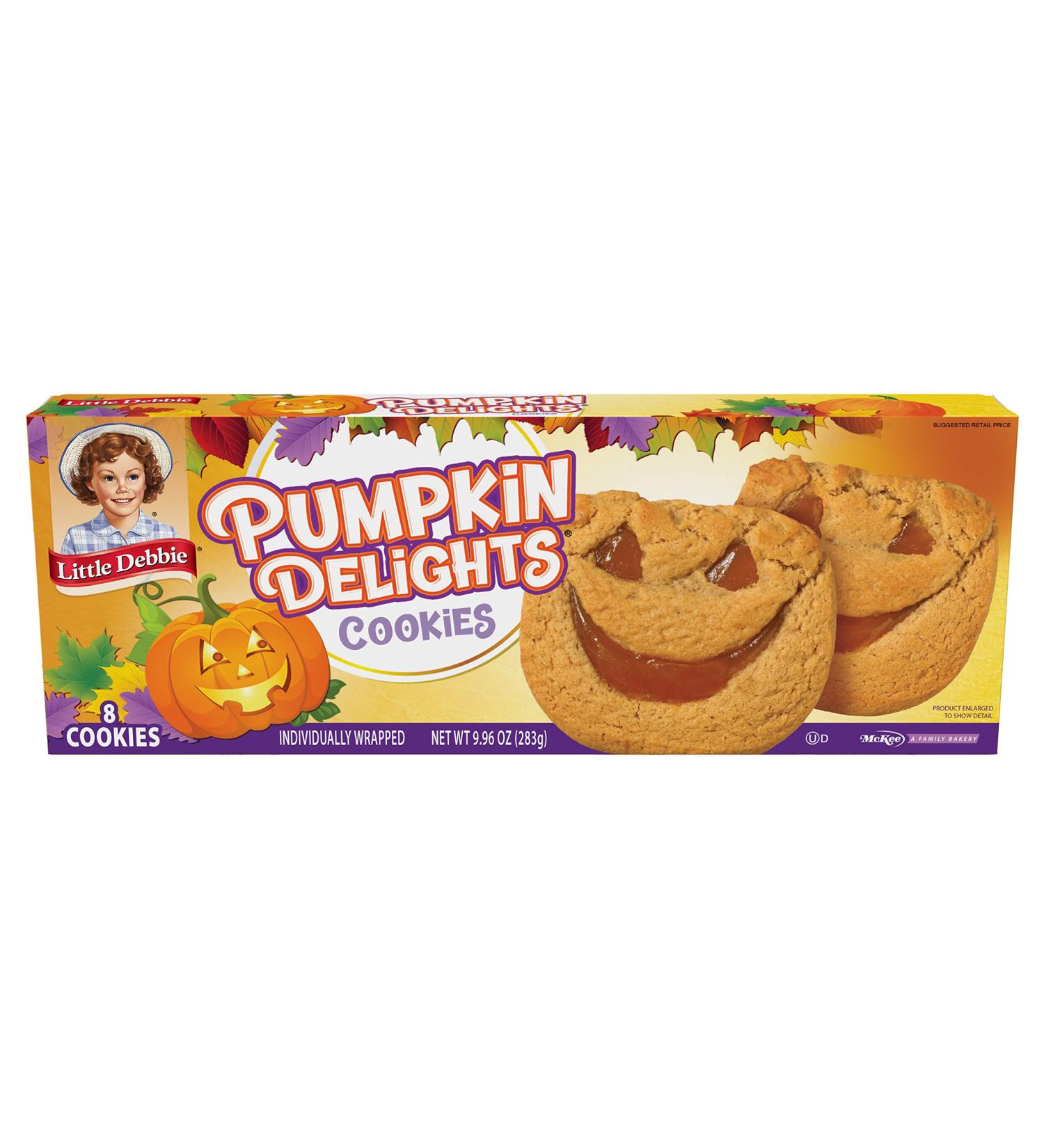 Little Debbie Pumpkin Delights Cookies - Pumpkin Spice Flavor - 9.96 Ounce - Buy Online on SooperMarket.com