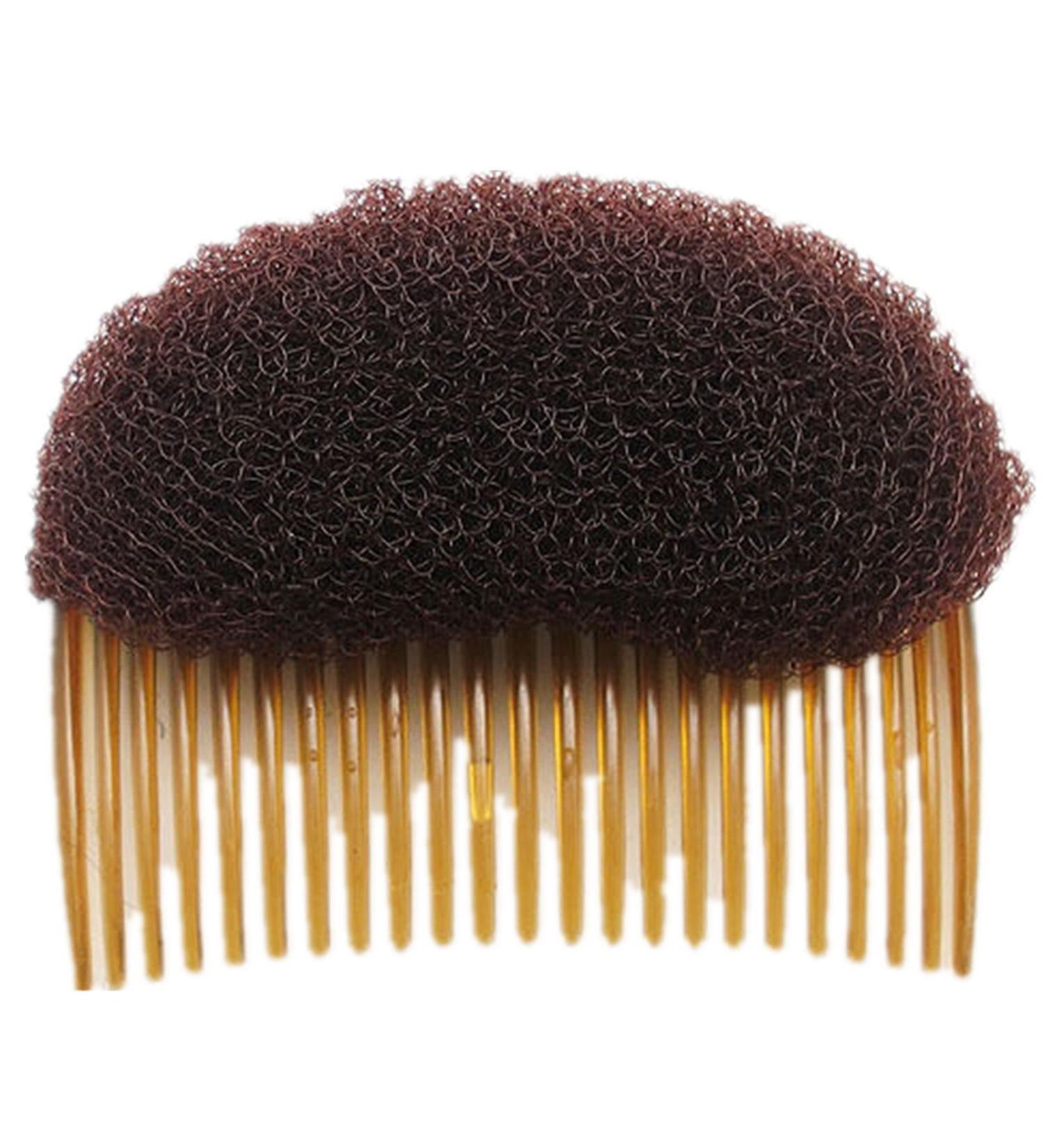 CareforYou 1PC Lady Girl Women BUMP IT UP Volume Inserts Do Beehive hair styler Insert Tool Hair Comb Hair beauty (Brown) - Buy Online on SooperMarket.com
