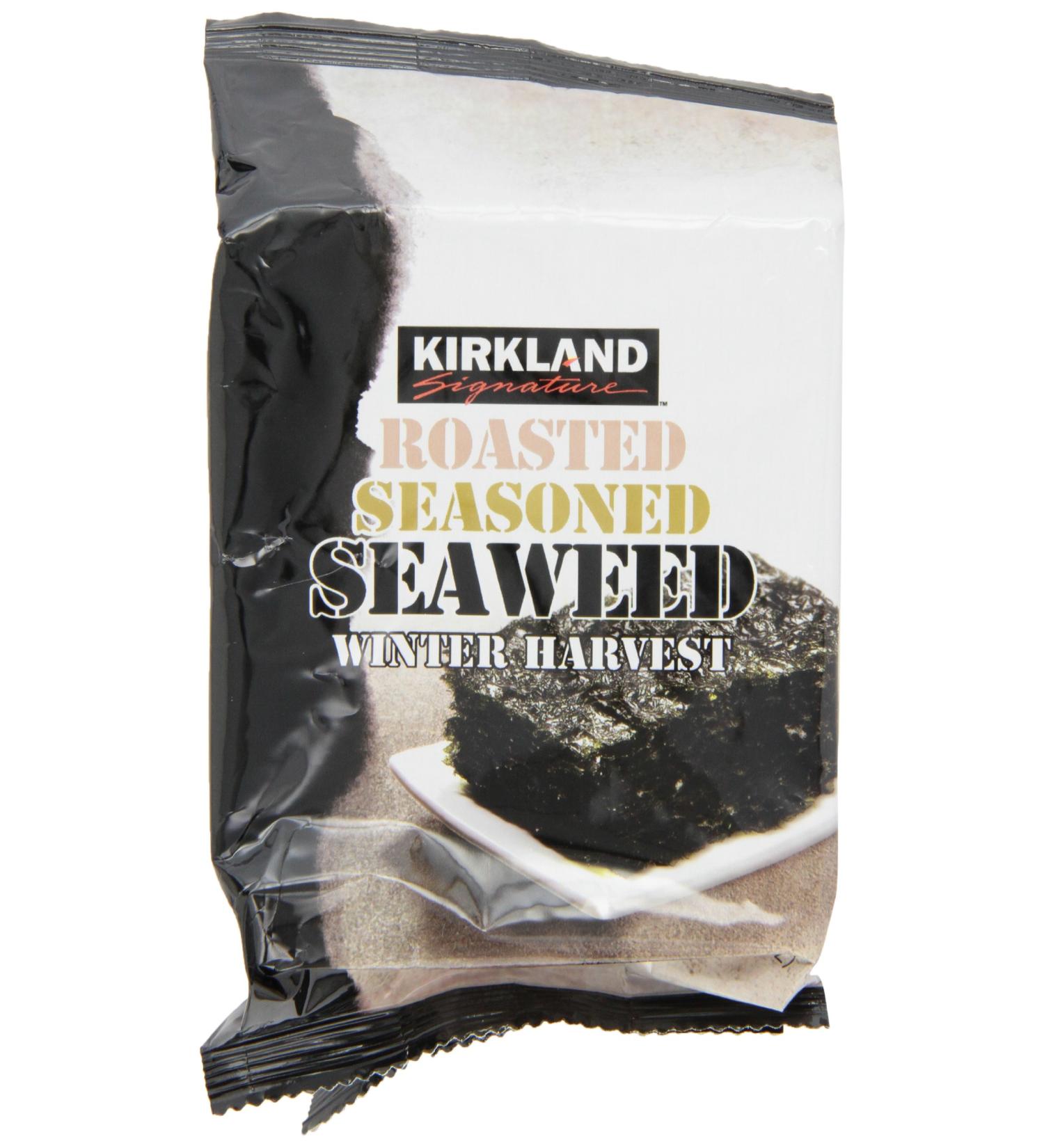 Kirkland Signature Roasted Seasoned Seaweed Winter Harvest - Buy Online on SooperMarket.com