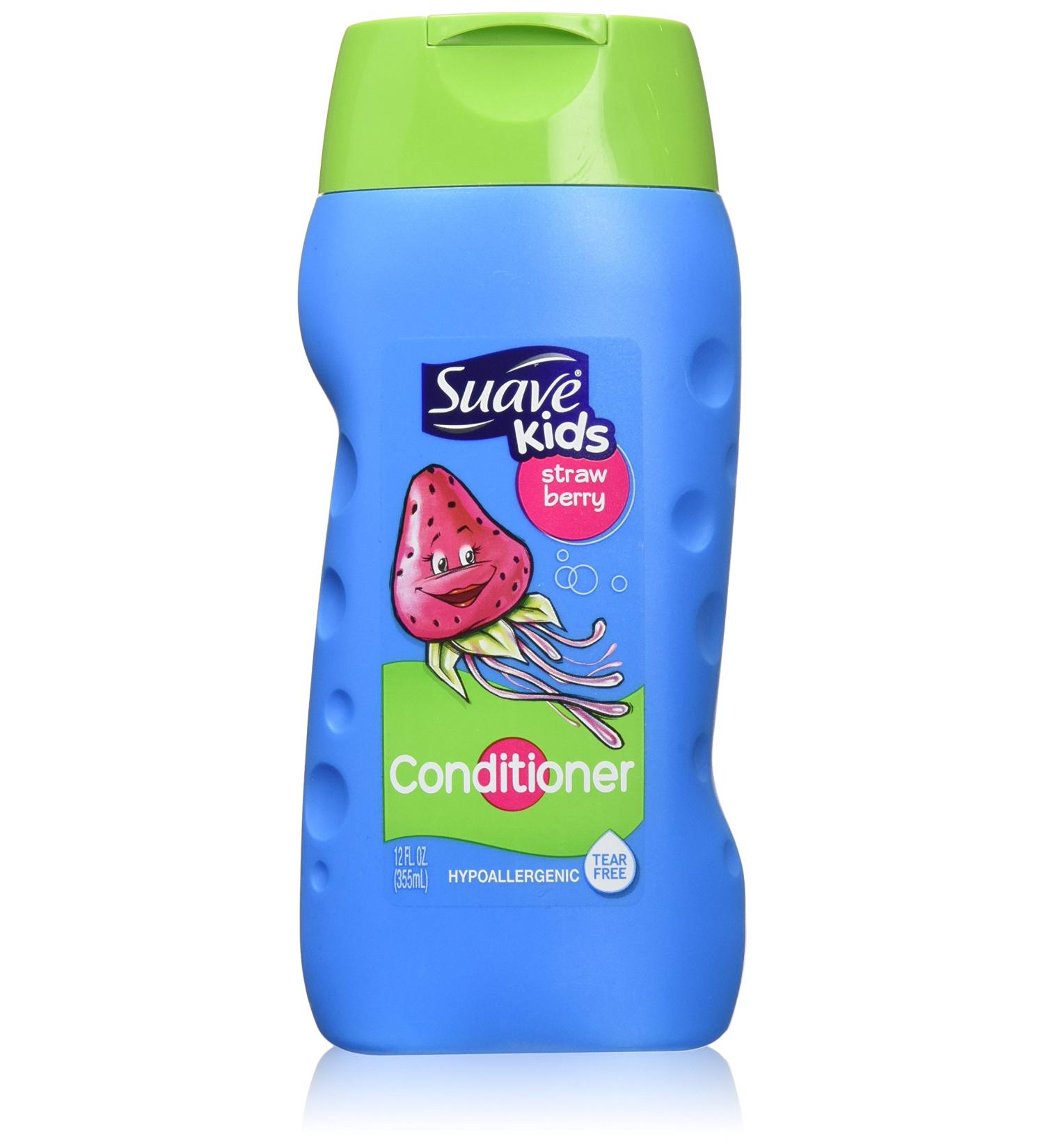 Suave Kids Conditioner - Strawberry - 12 oz | Nourishing Hair Care for Kids | International Shipping Available - Buy Online on SooperMarket.com
