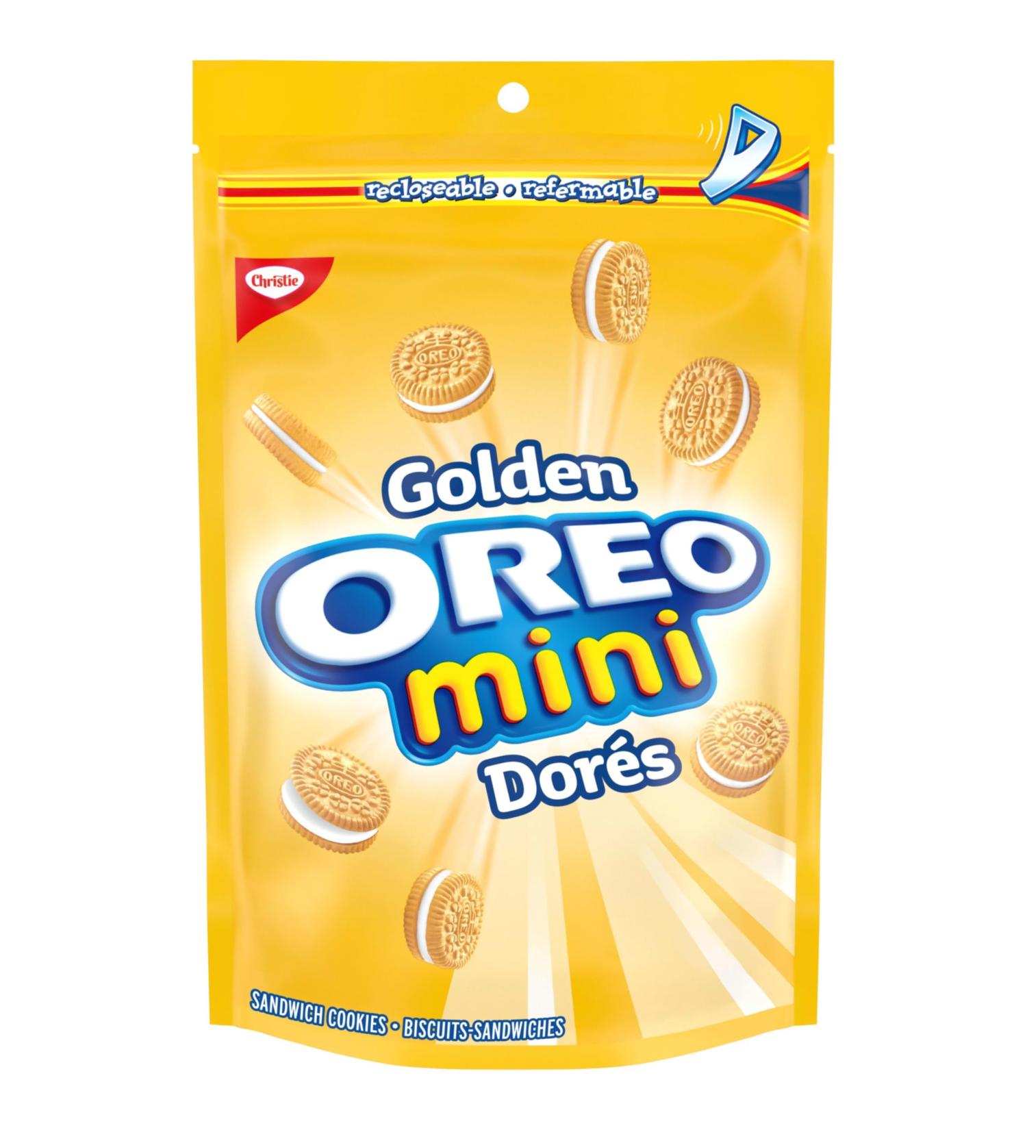 OREO Mini Golden Sandwich Cookies Made in a Peanut-Free Facility School Snacks 200g Golden 200 g (Pack of 1) - Buy Online on SooperMarket.com