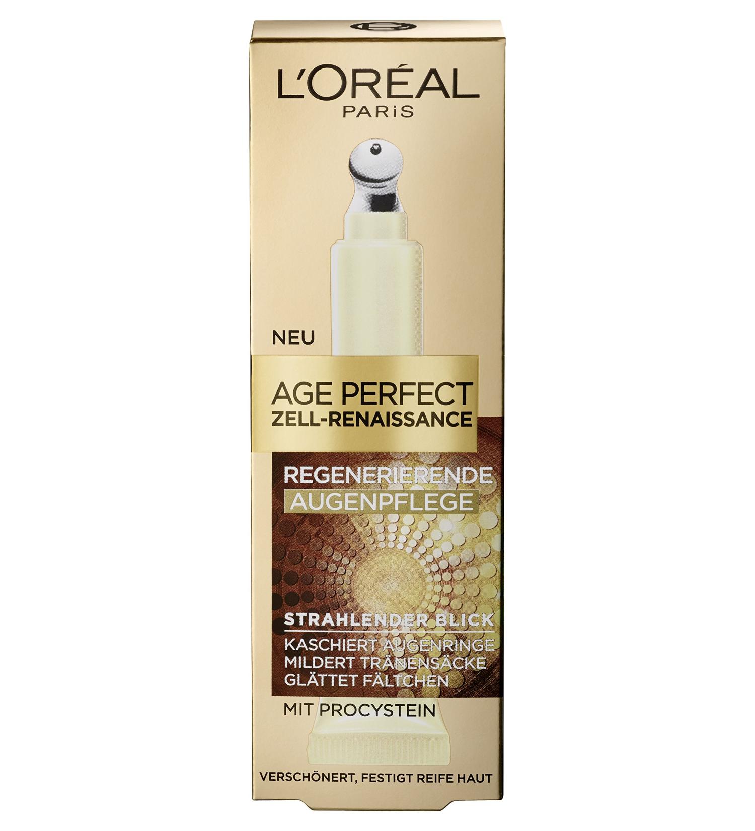 L'Or al Paris Age Perfect Cell Renaissance Eye Care - 15ml | Anti-Aging Eye Treatment for Mature Skin | International Shipping Available - Buy Online on SooperMarket.com
