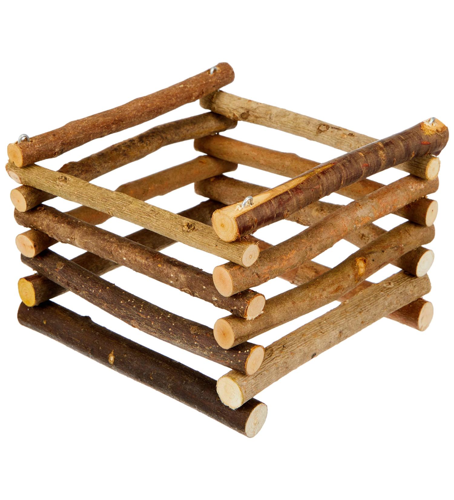 Trixie Natural Living Free-Standing Hay Manger 15 x 11 x 15 cm - Buy Online on SooperMarket.com