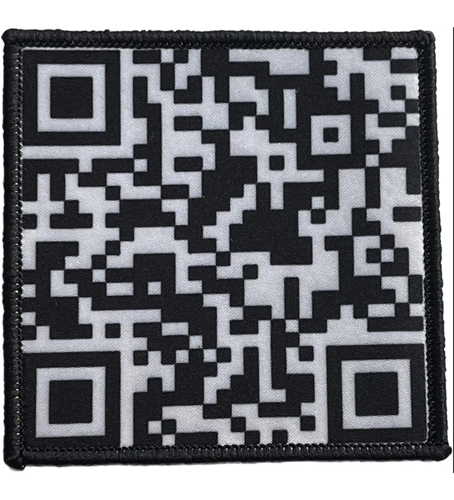 Rick Roll Morale Patch Morale Patch Meme Patch Patches for Backpacks Military Patch Hook and Loop Morale Patch Tactical Military Tactical Patch