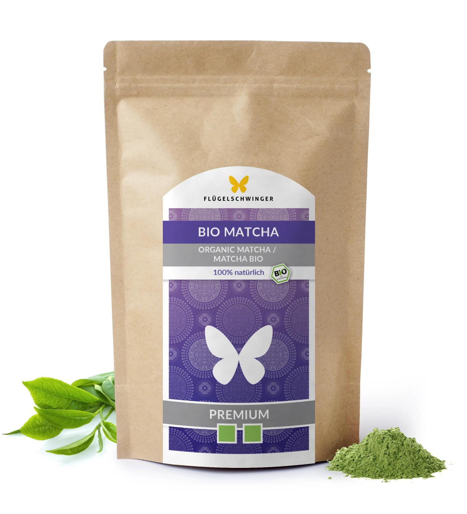 200g Bio Matcha Premium - 100% Pure Matcha Tea Powder Stone-Milled for Authentic Flavor | Additive Free - Buy Online on SooperMarket.com