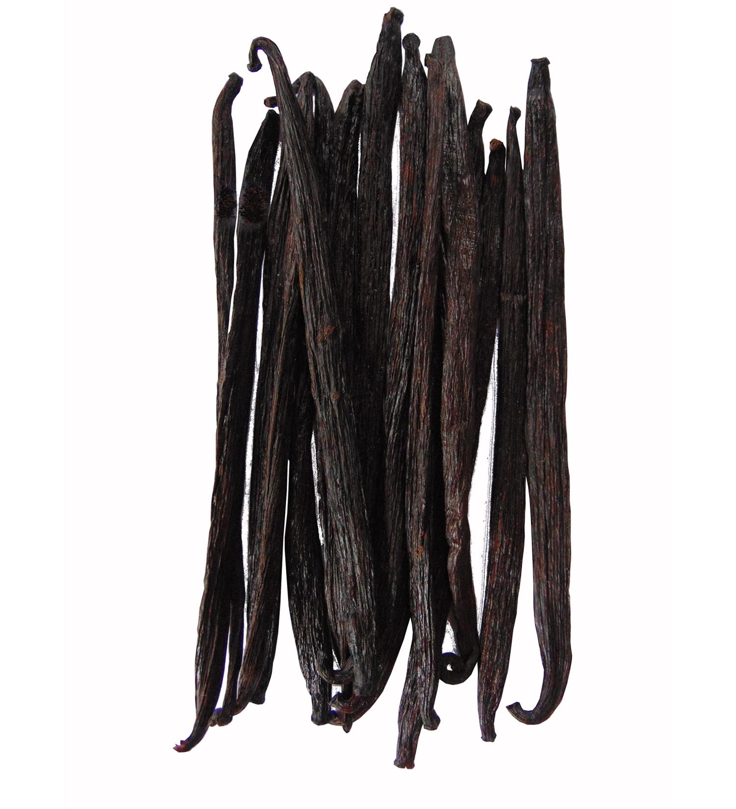 Premium Madagaskar Bourbon Vanilla Beans - Minimum 13 cm, Pack of 15 - Buy Online on SooperMarket.com