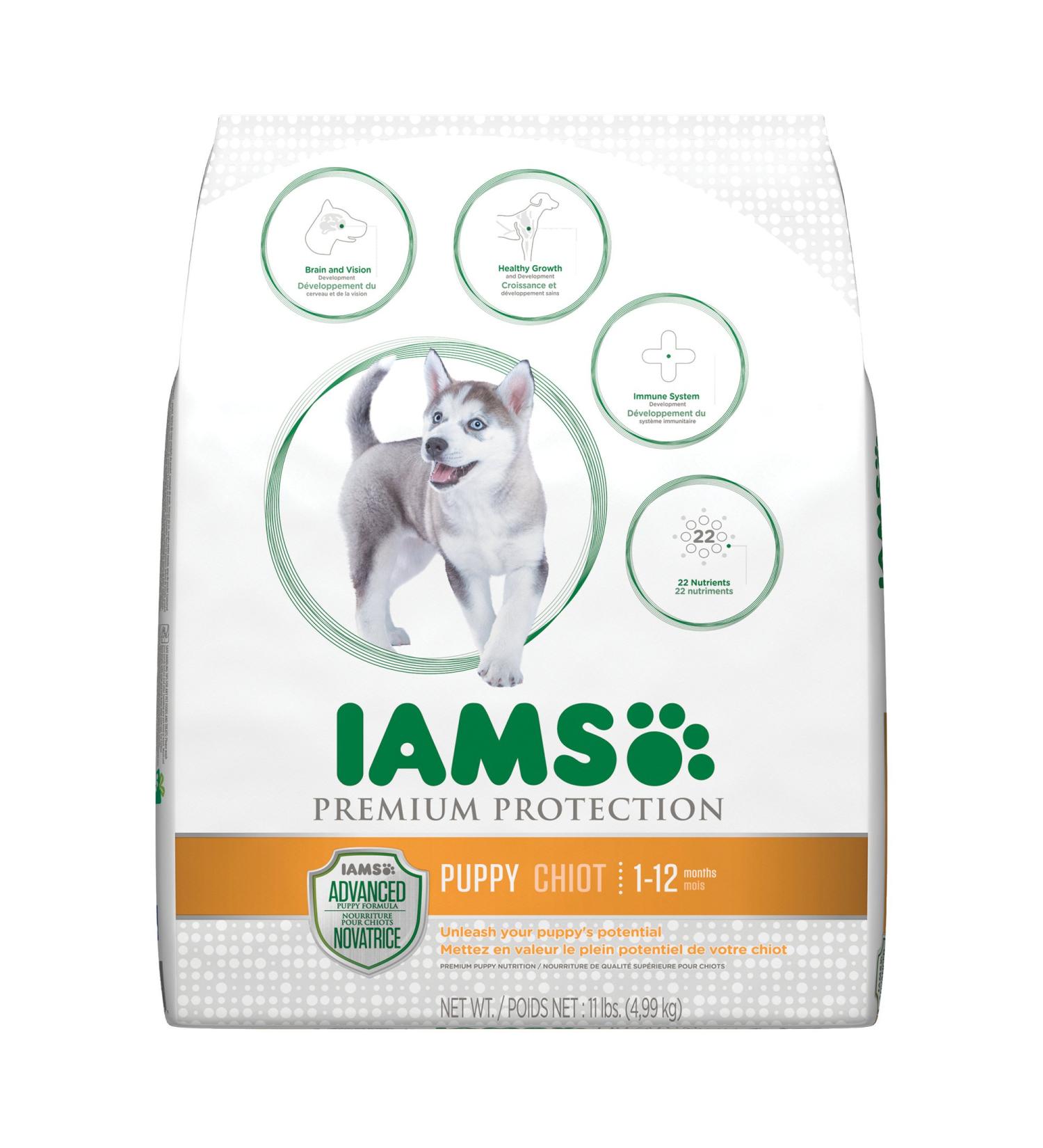 Iams Premium Protection Puppy Dry Dog Food 11-Pound 4.99 kg (Pack of 1) - Buy Online on SooperMarket.com