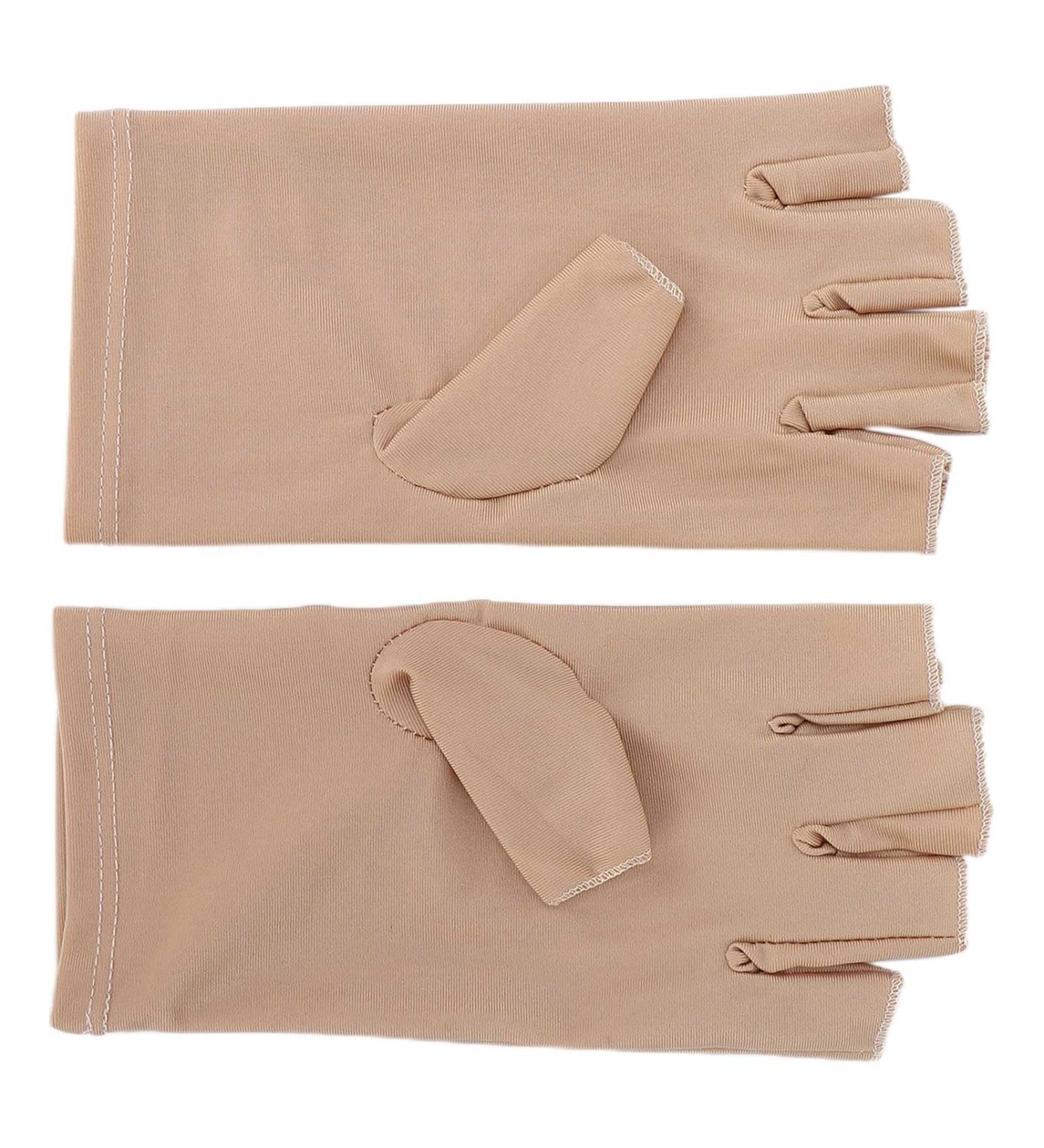 Protective Fiber Cotton Gloves Anti UV Shield Gloves for Nail Art Manicure Tool Protect Hands from Injury Premature Skin Aging Wrinkles and Thinning Suitable for Hiking Yinhingw0x82ib6gz-13 - Buy Online on SooperMarket.com